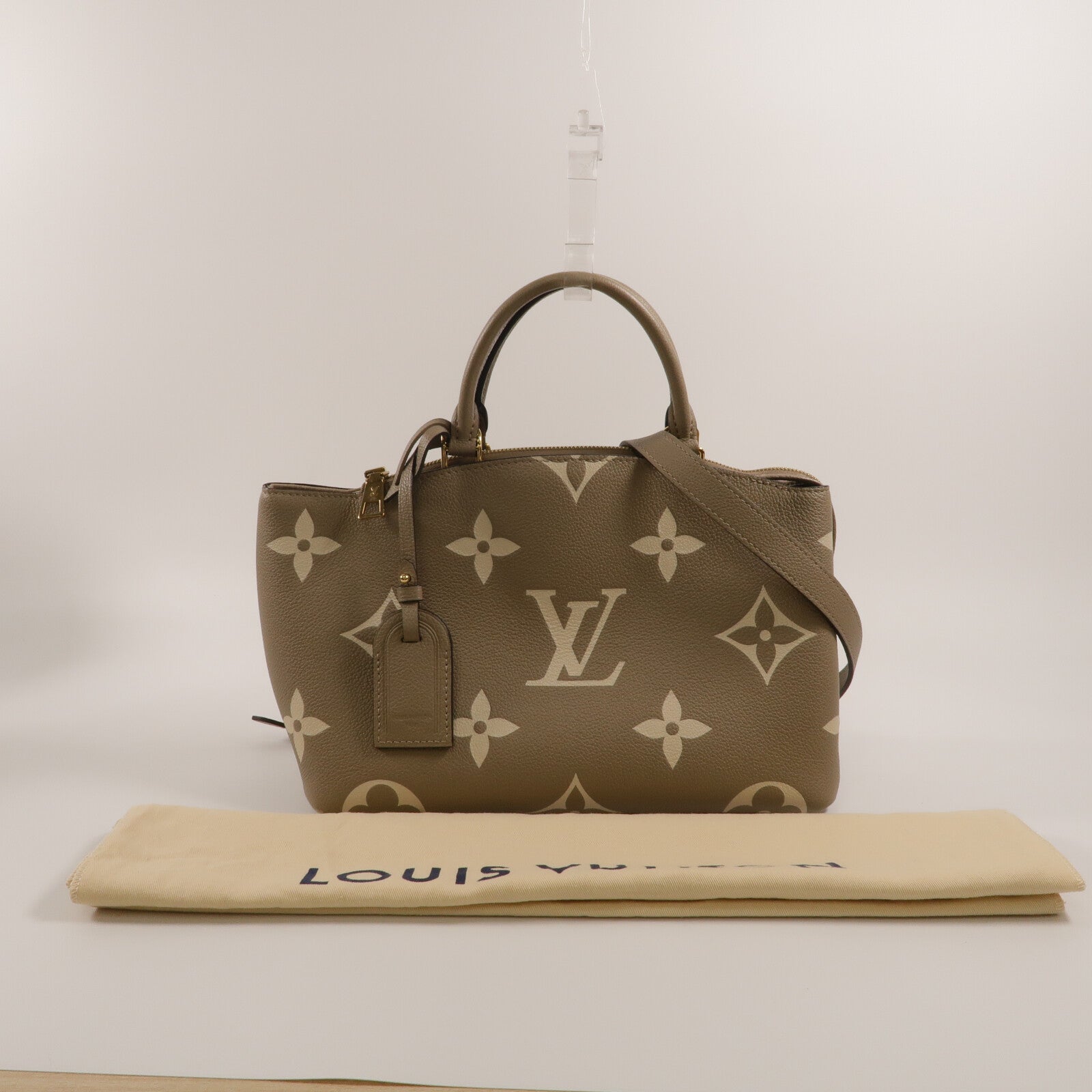 LOUIS VUITTON Monogram Empreinte Petit Palais手挽肩背兩用袋