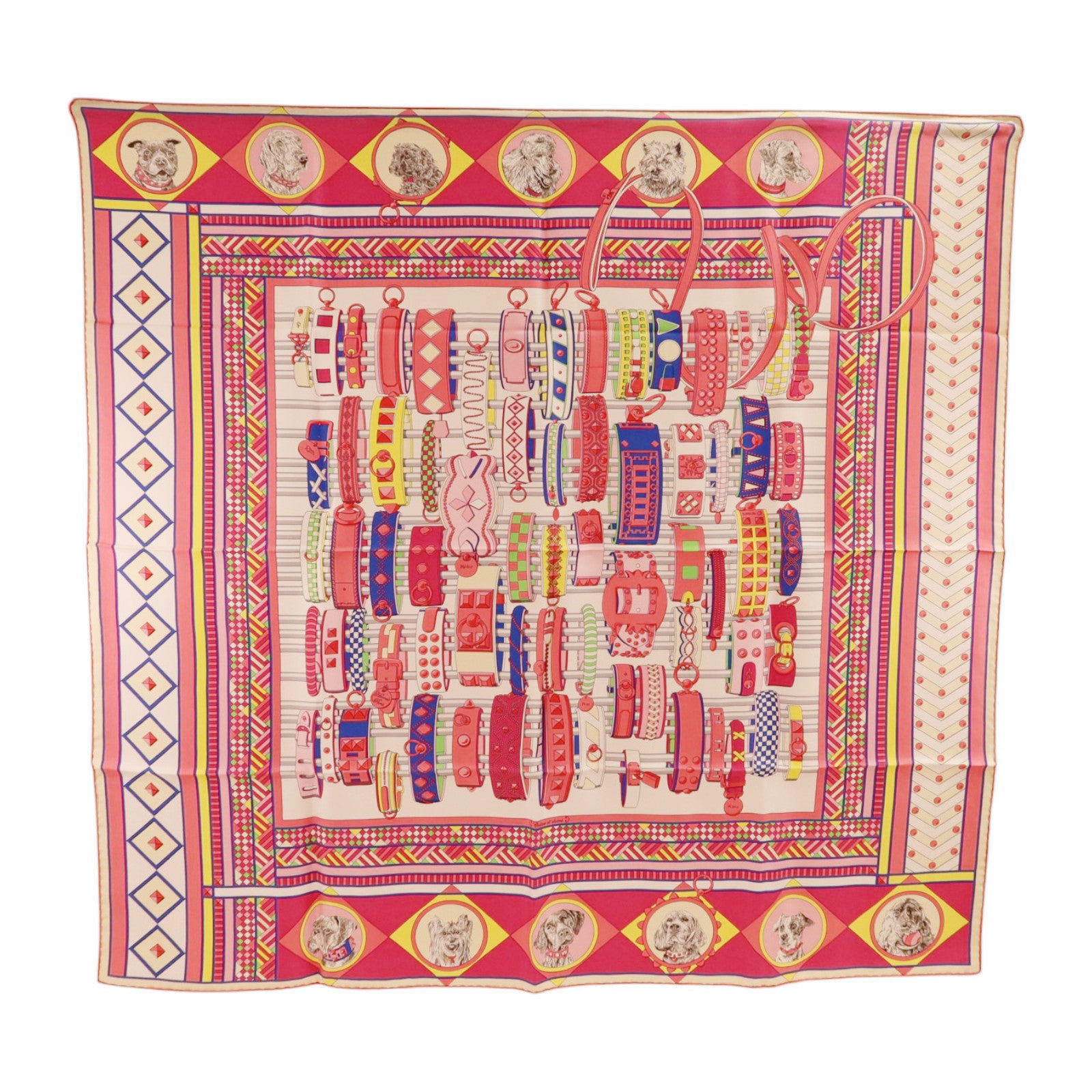 HERMES 絲質Scarf 90x90cm絲巾