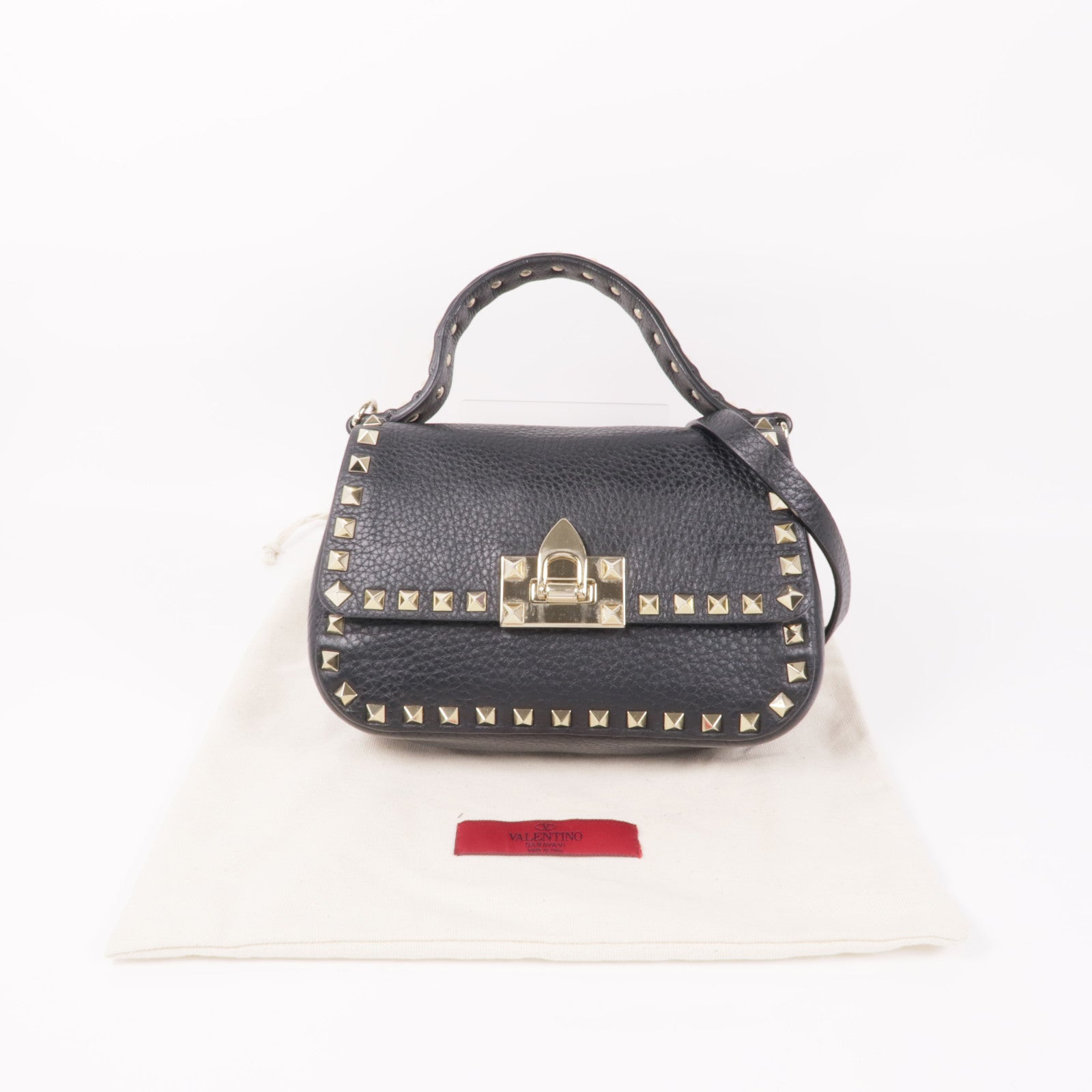 Valentino 牛皮皮革2way Shoulder Bag手挽肩背兩用袋