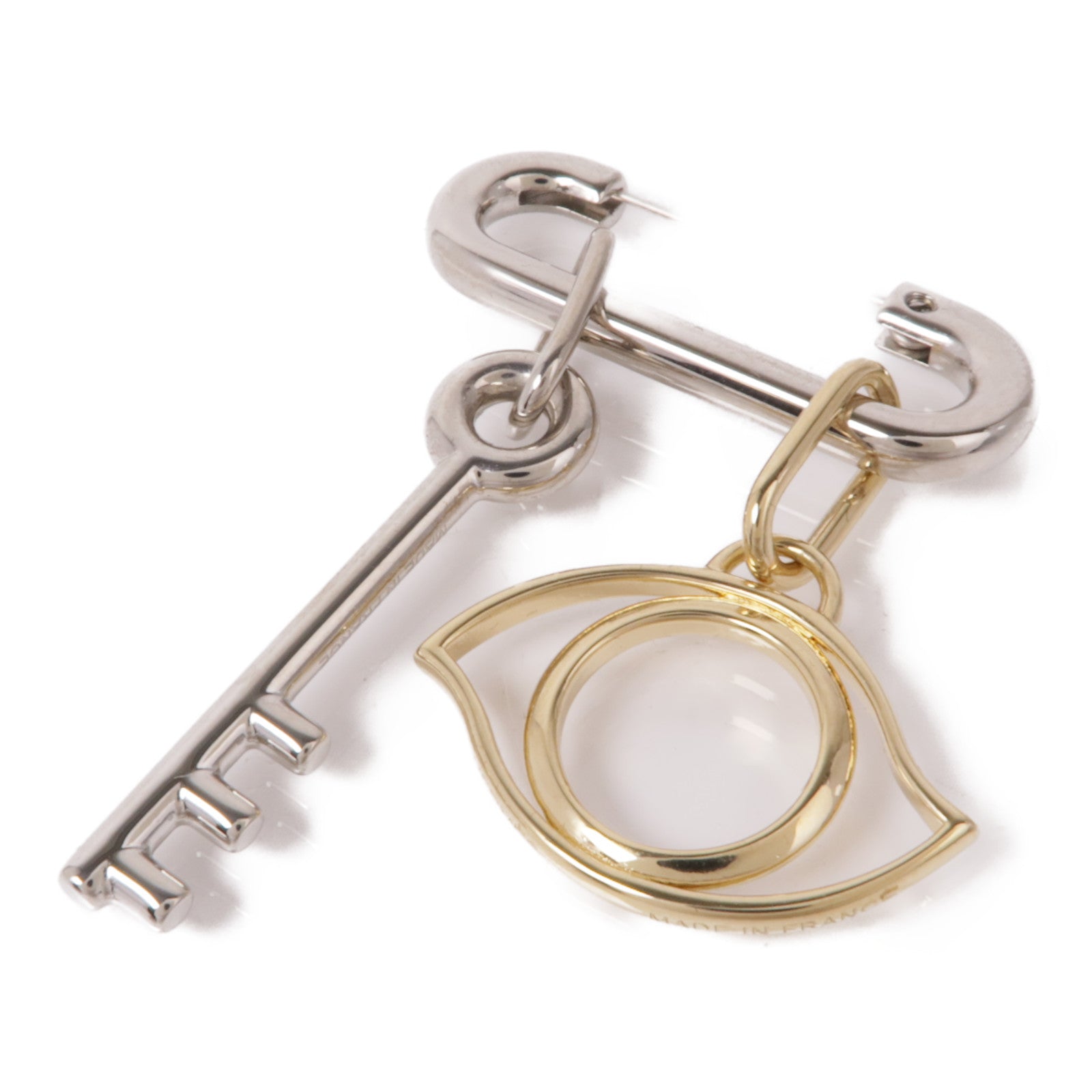 HERMES 金屬Brooch胸針Silver/Gold