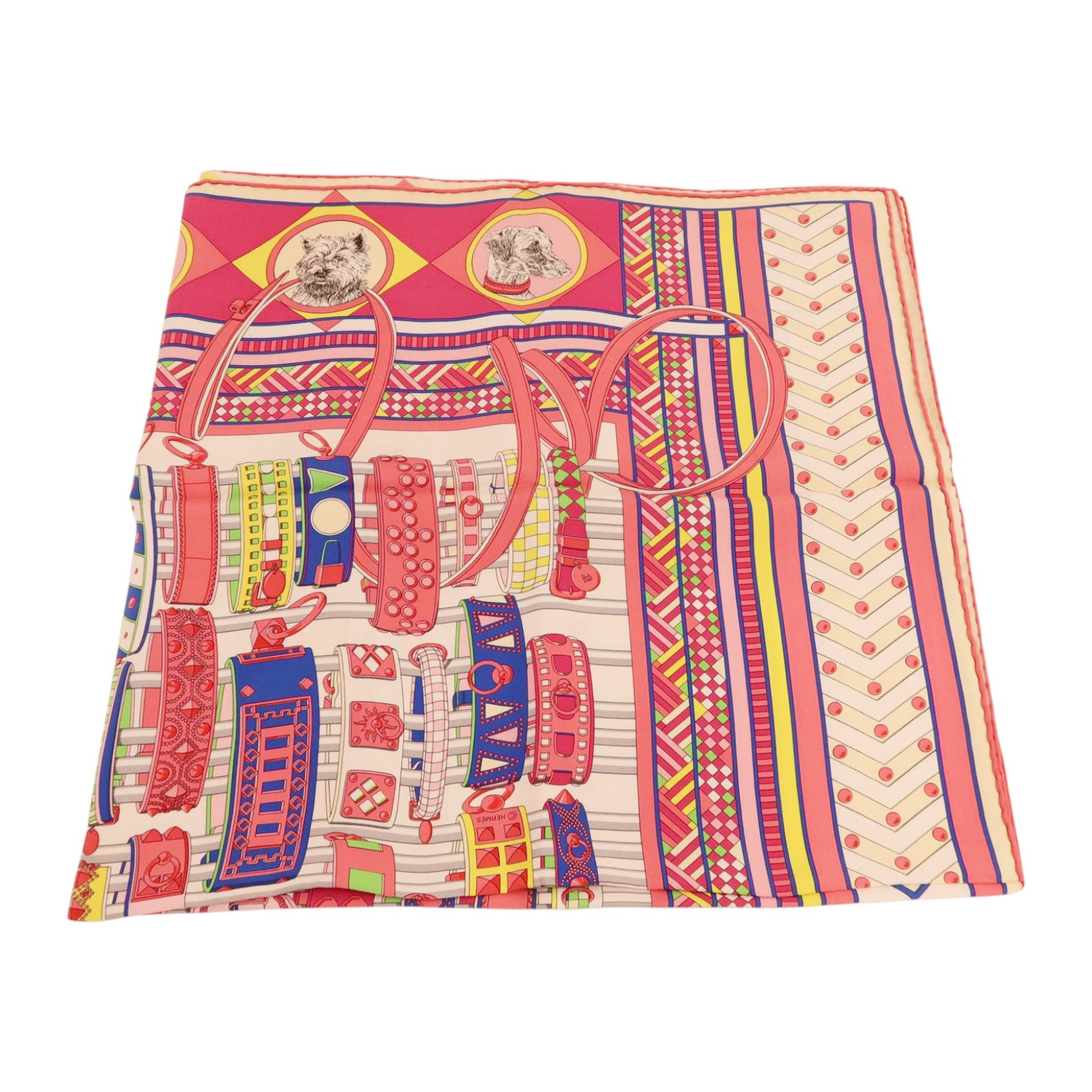 HERMES 絲質Scarf 90x90cm絲巾