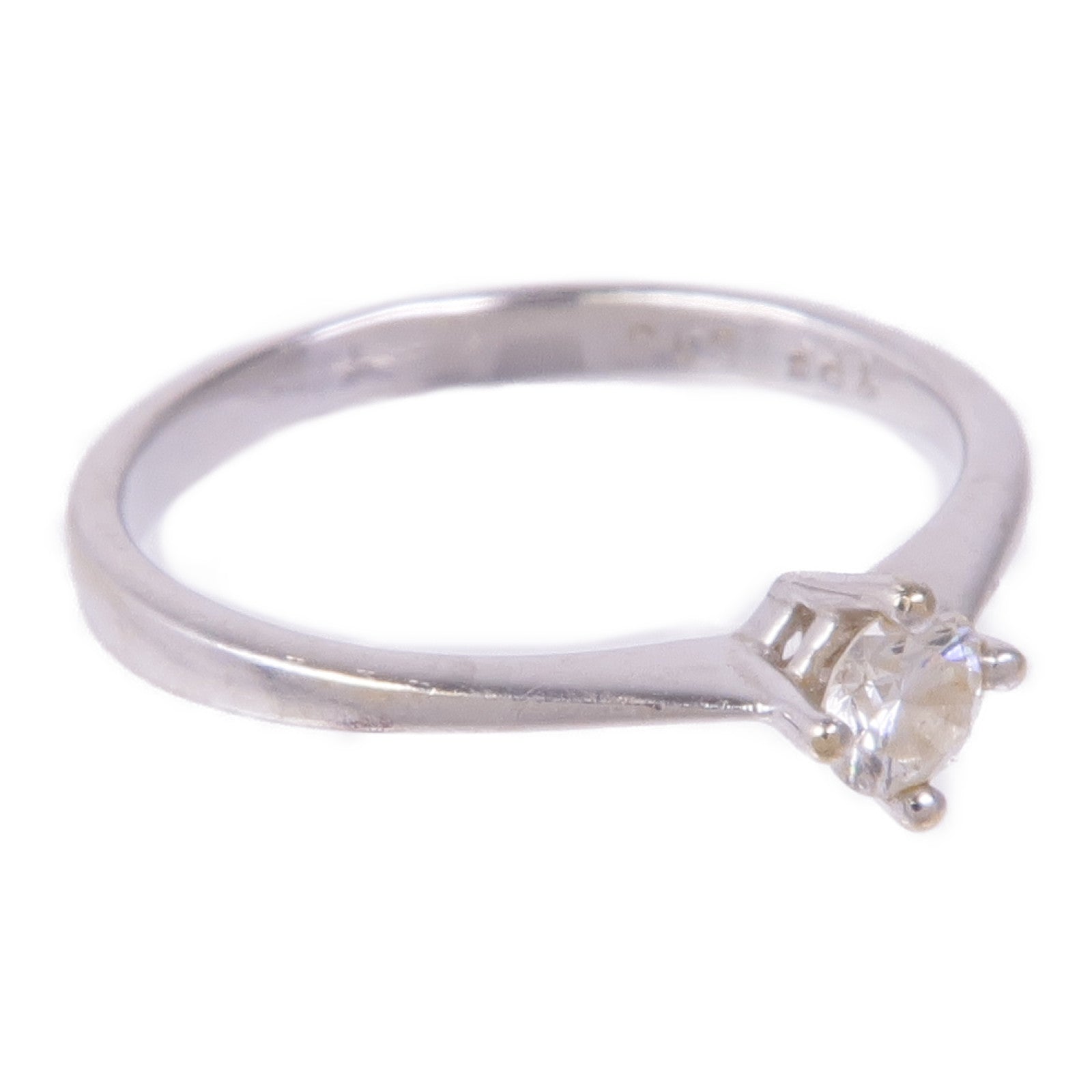 JEWELRY 18K白金Diamond Ring鑽石戒指US#4