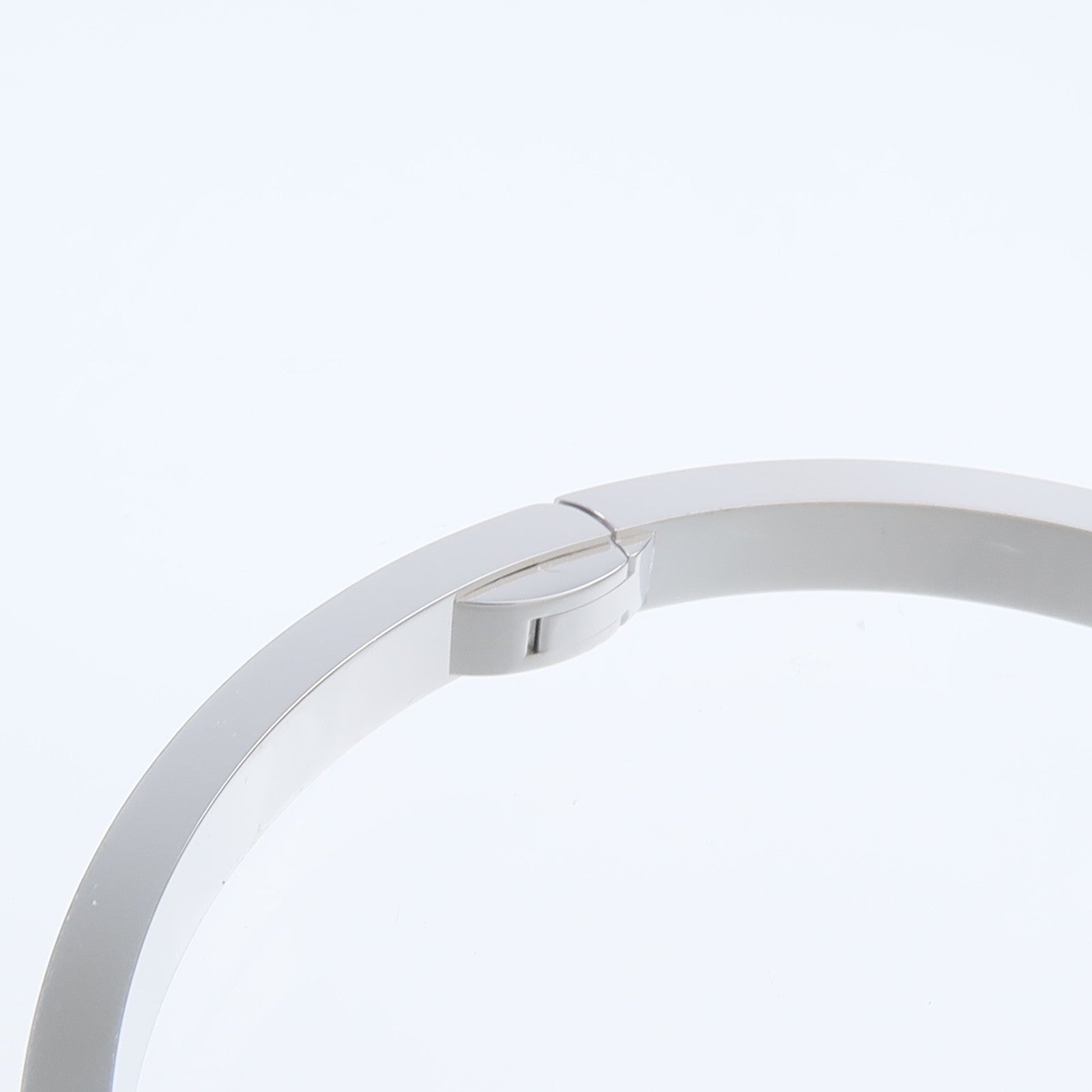 CARTIER 18K白金Love Blaceret SM Full Diamond手鐲