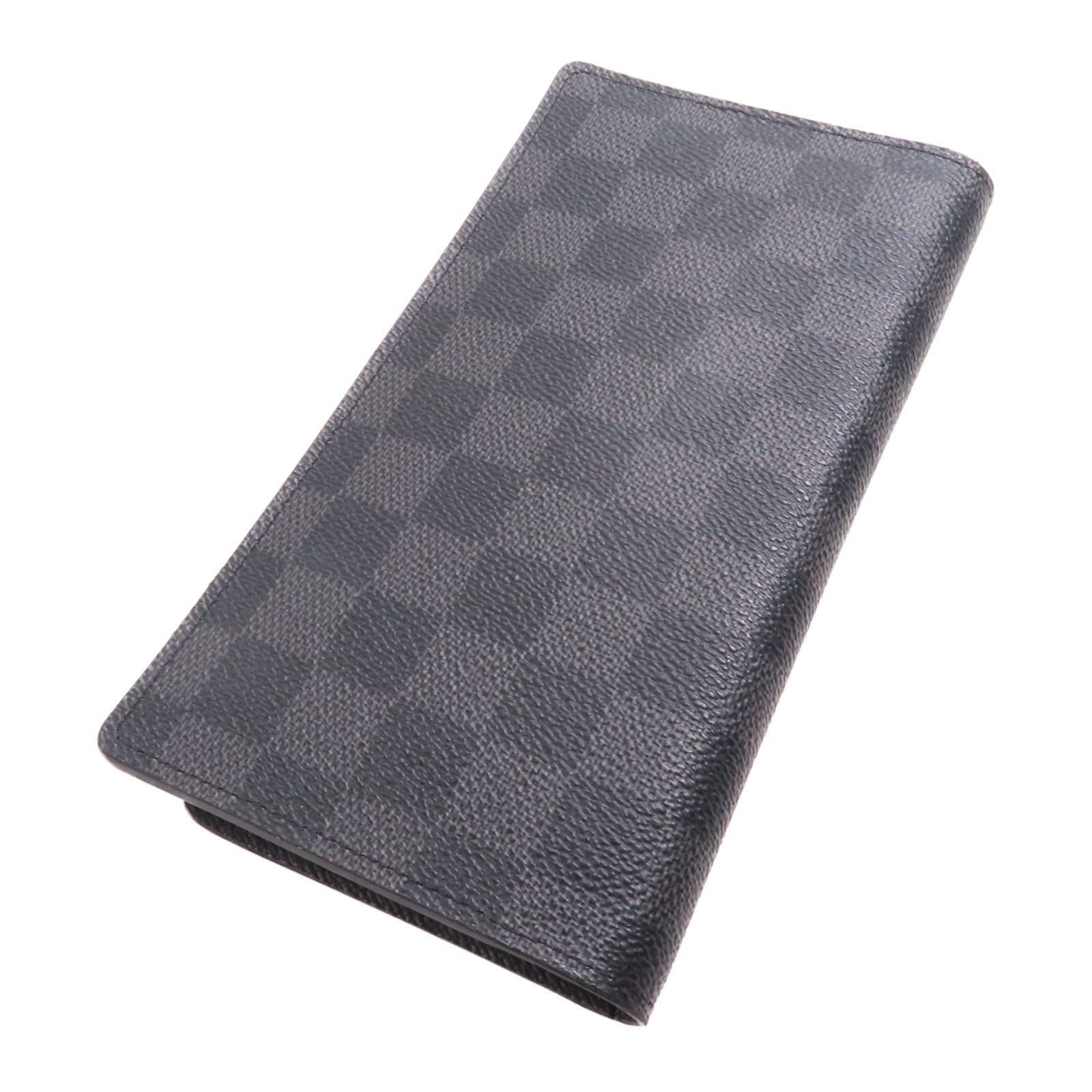 LOUIS VUITTON Damier Graphite Brazza長錢包