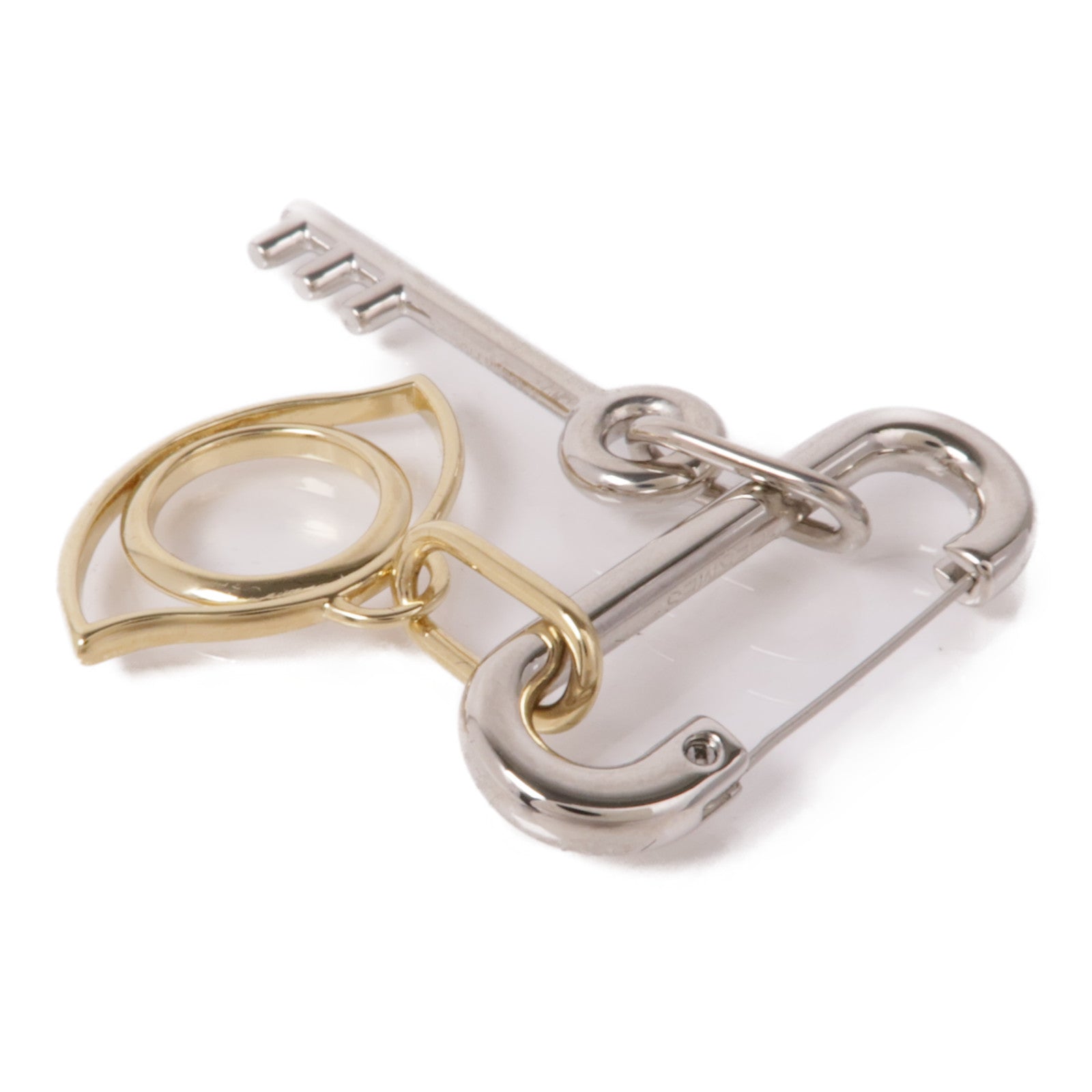 HERMES 金屬Brooch胸針Silver/Gold