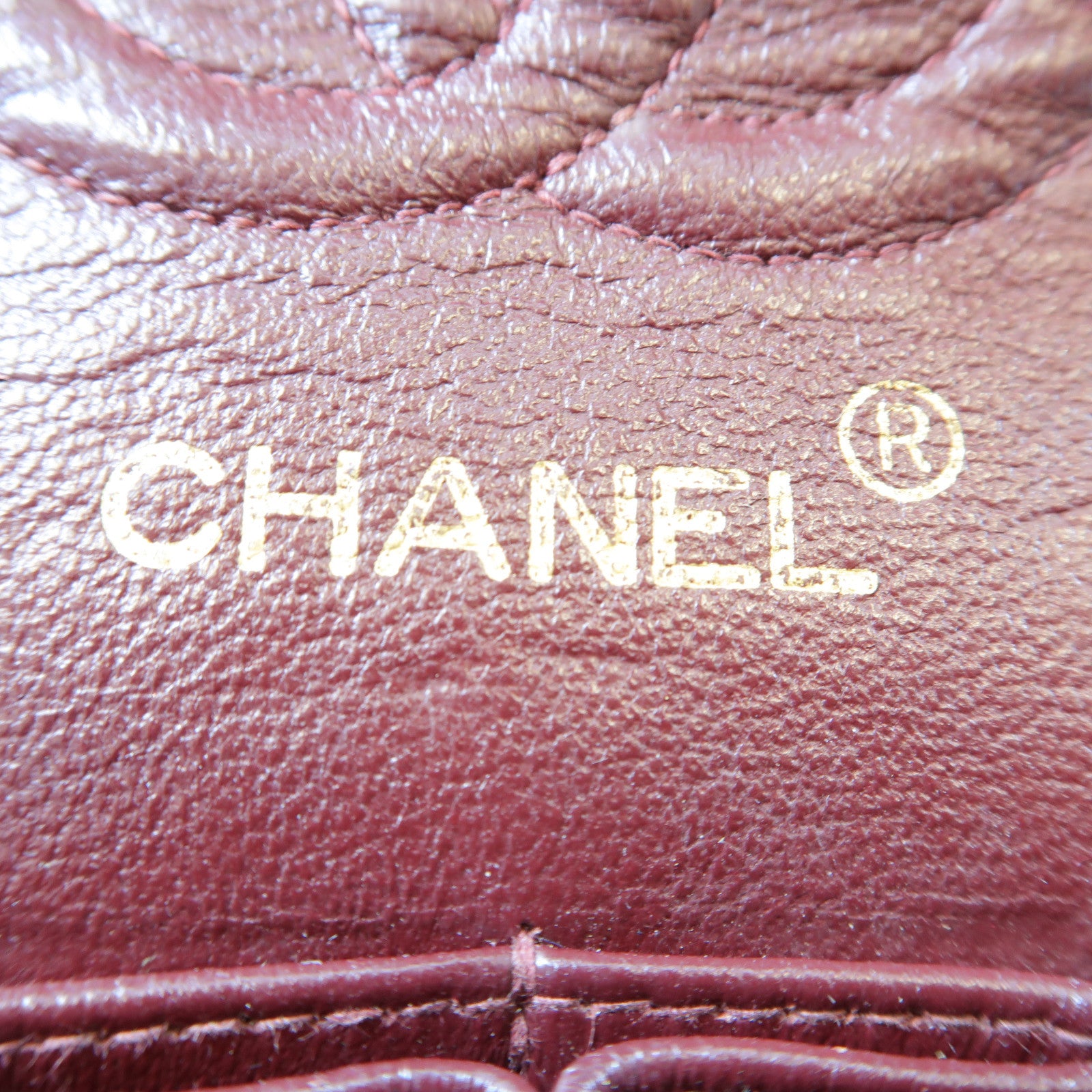CHANEL 菱格羊皮皮革Chain Shoulder金扣肩背袋黑色