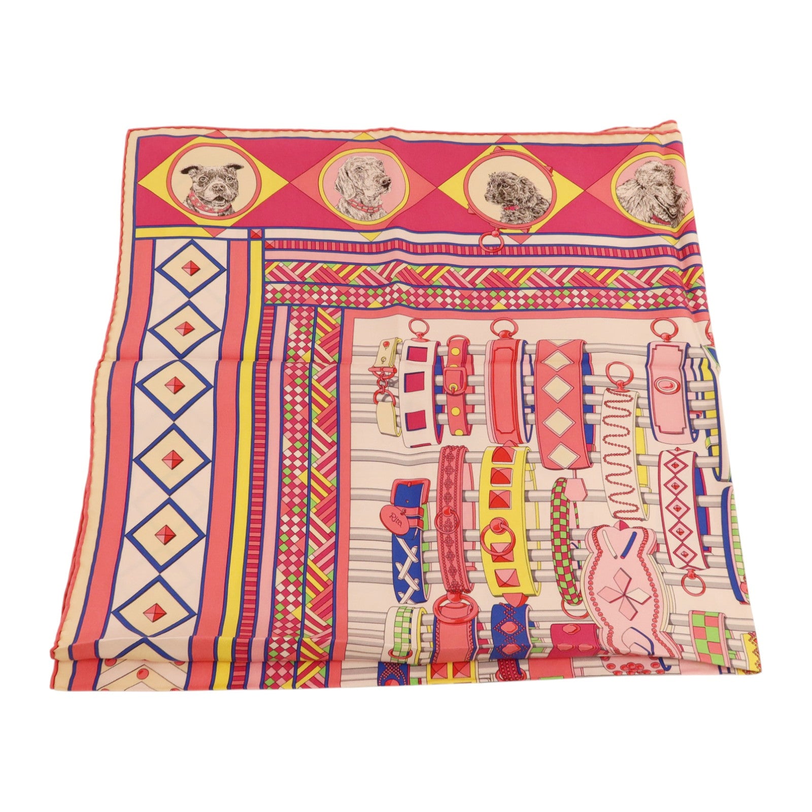 HERMES 絲質Scarf 90x90cm絲巾