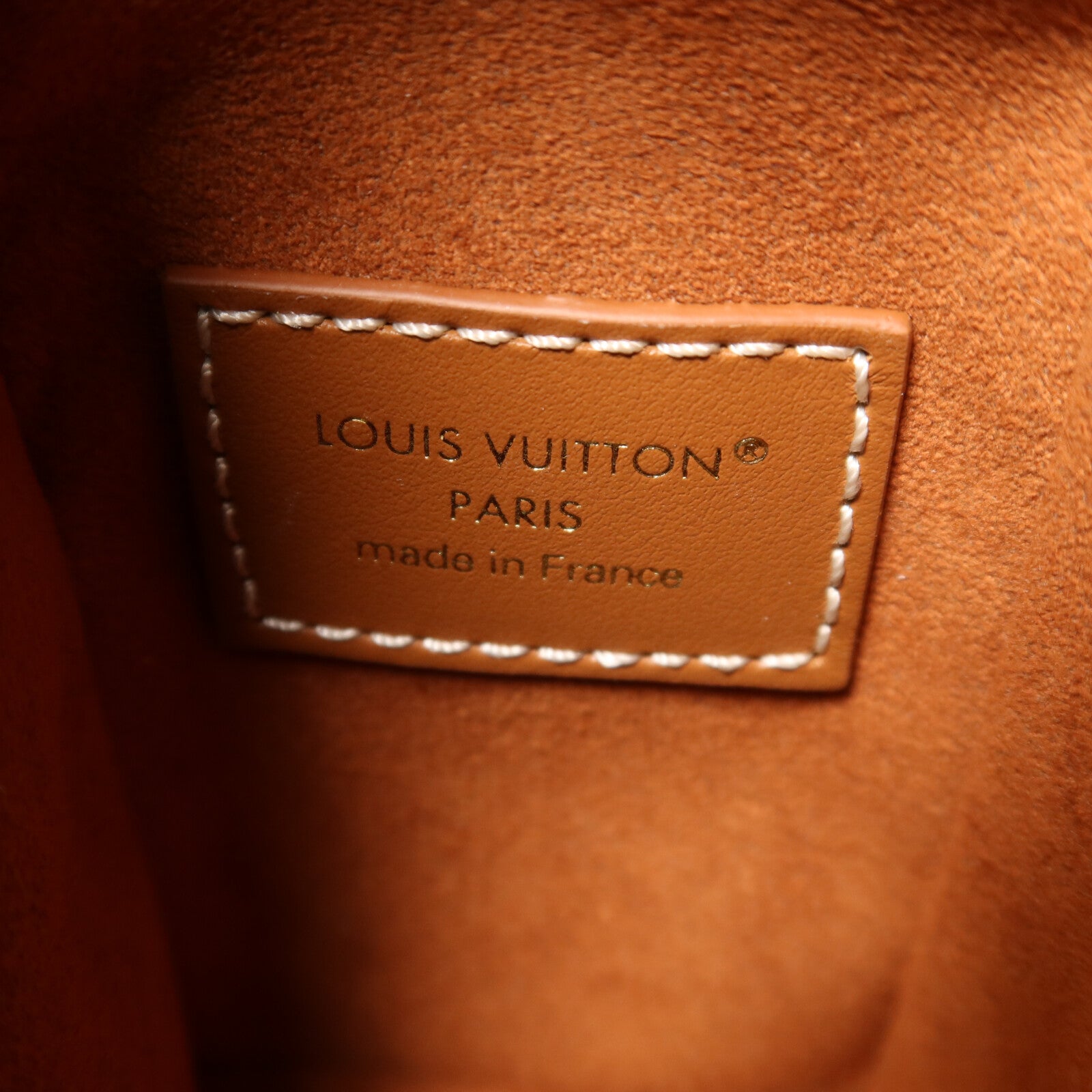 LOUIS VUITTON 牛皮皮革Side Trunk PM金扣手挽肩背兩用袋