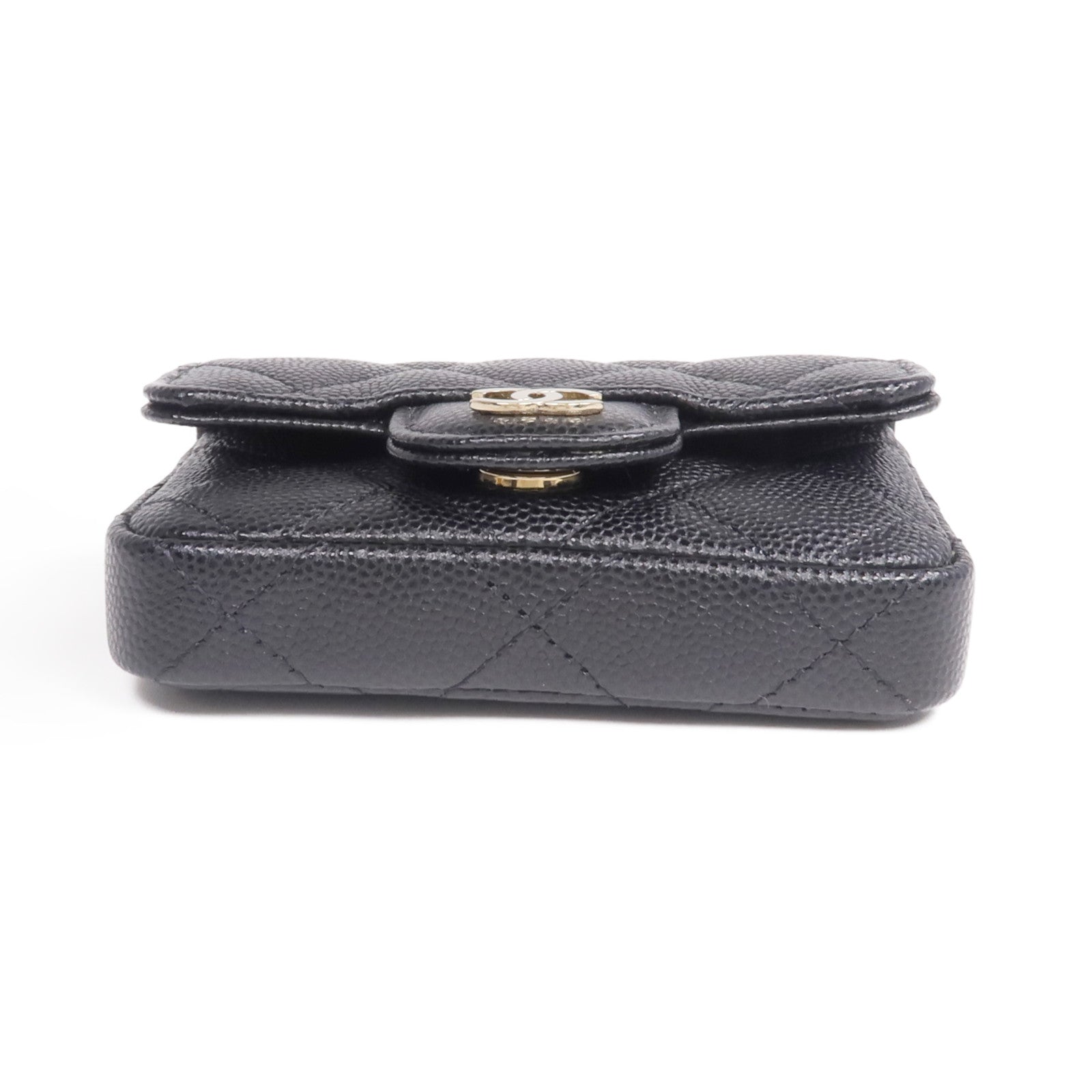 CHANEL 牛皮皮革Belt Bag金扣腰包