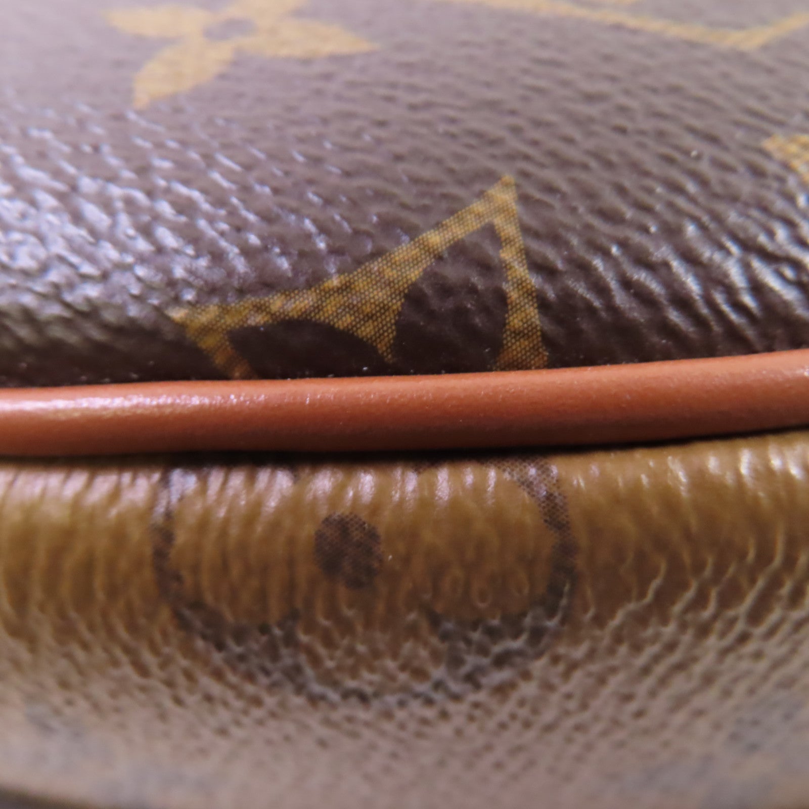 LOUIS VUITTON Monogram Reverse Loop Hobo 2Way Shoulder Bag金扣手挽肩背兩用袋啡色