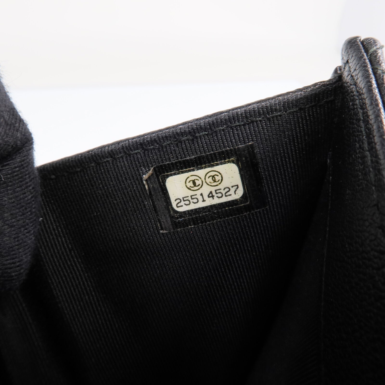 CHANEL 牛皮皮革Wallet銀扣長錢包