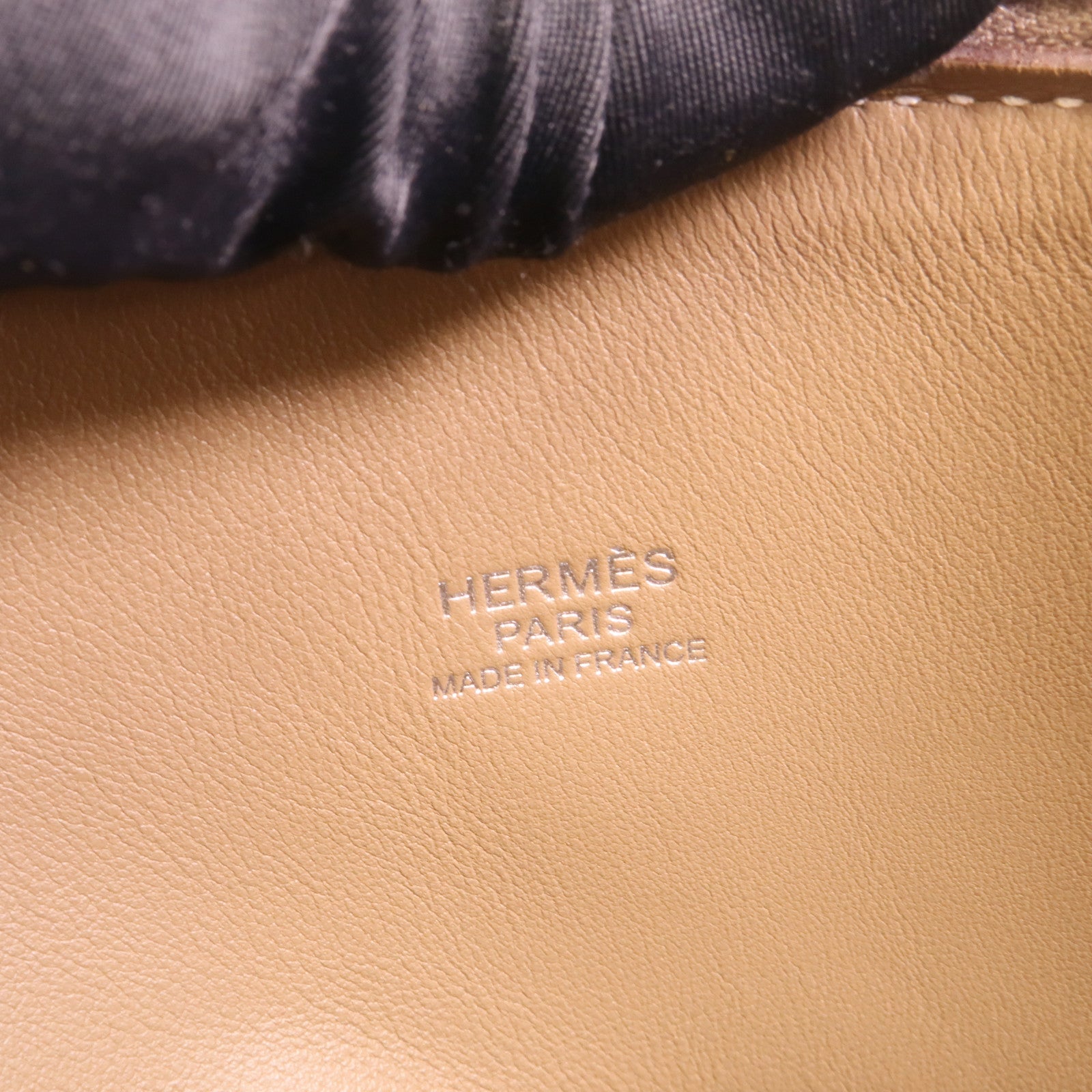 HERMES Clemence皮革Bolide 31手挽肩背兩用袋Etoupe