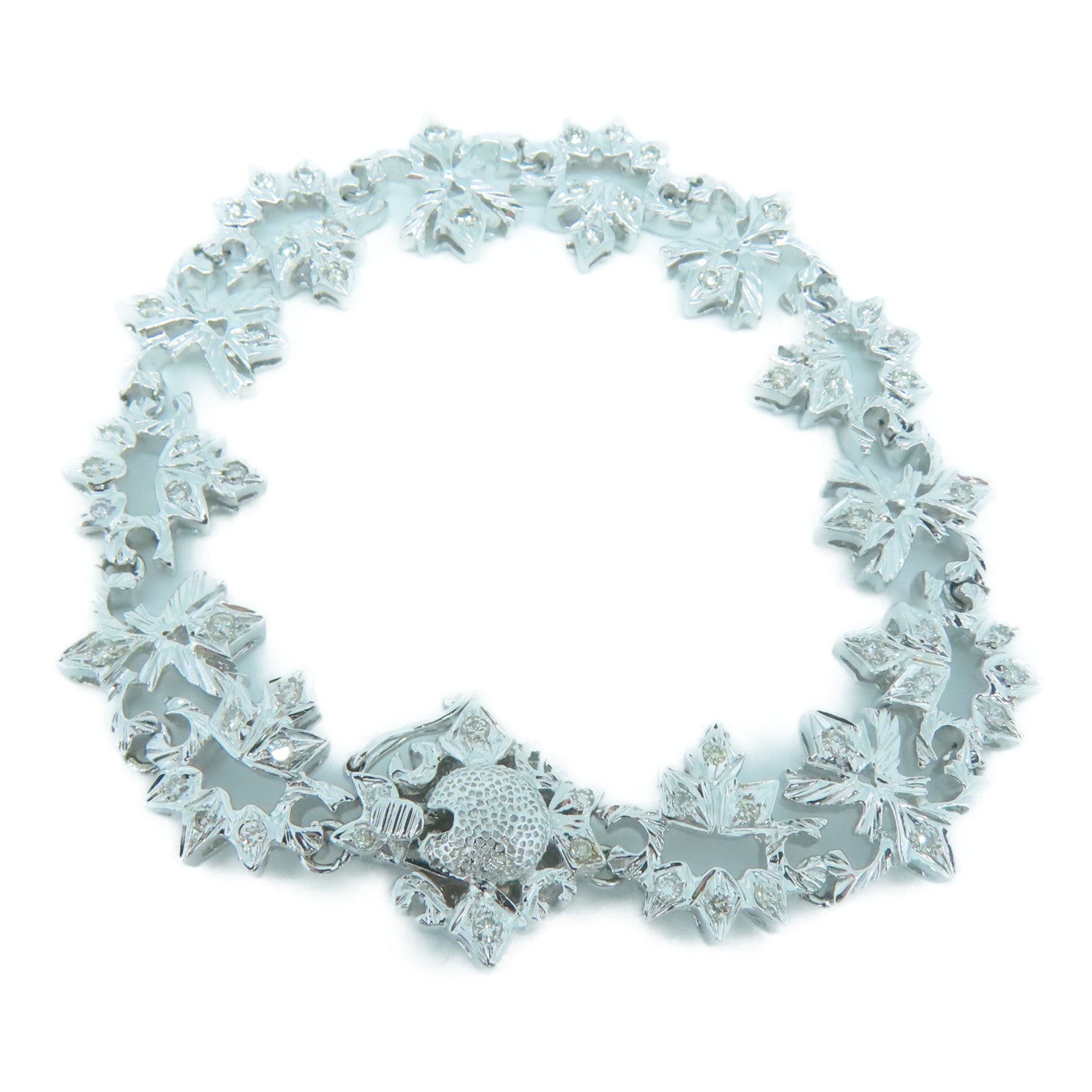 JEWELRY 【激減優惠】18K白金Diamond Bracelet 0.067ct鑽石手鏈