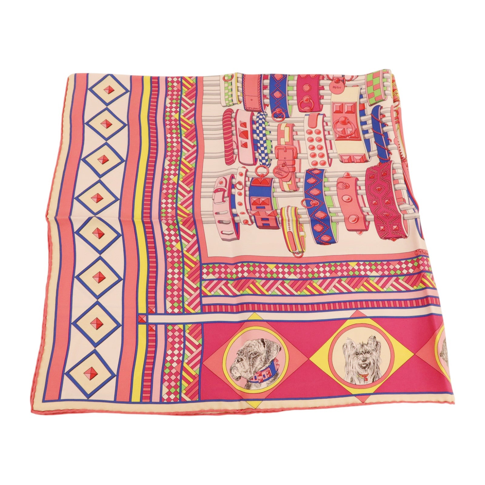 HERMES 絲質Scarf 90x90cm絲巾
