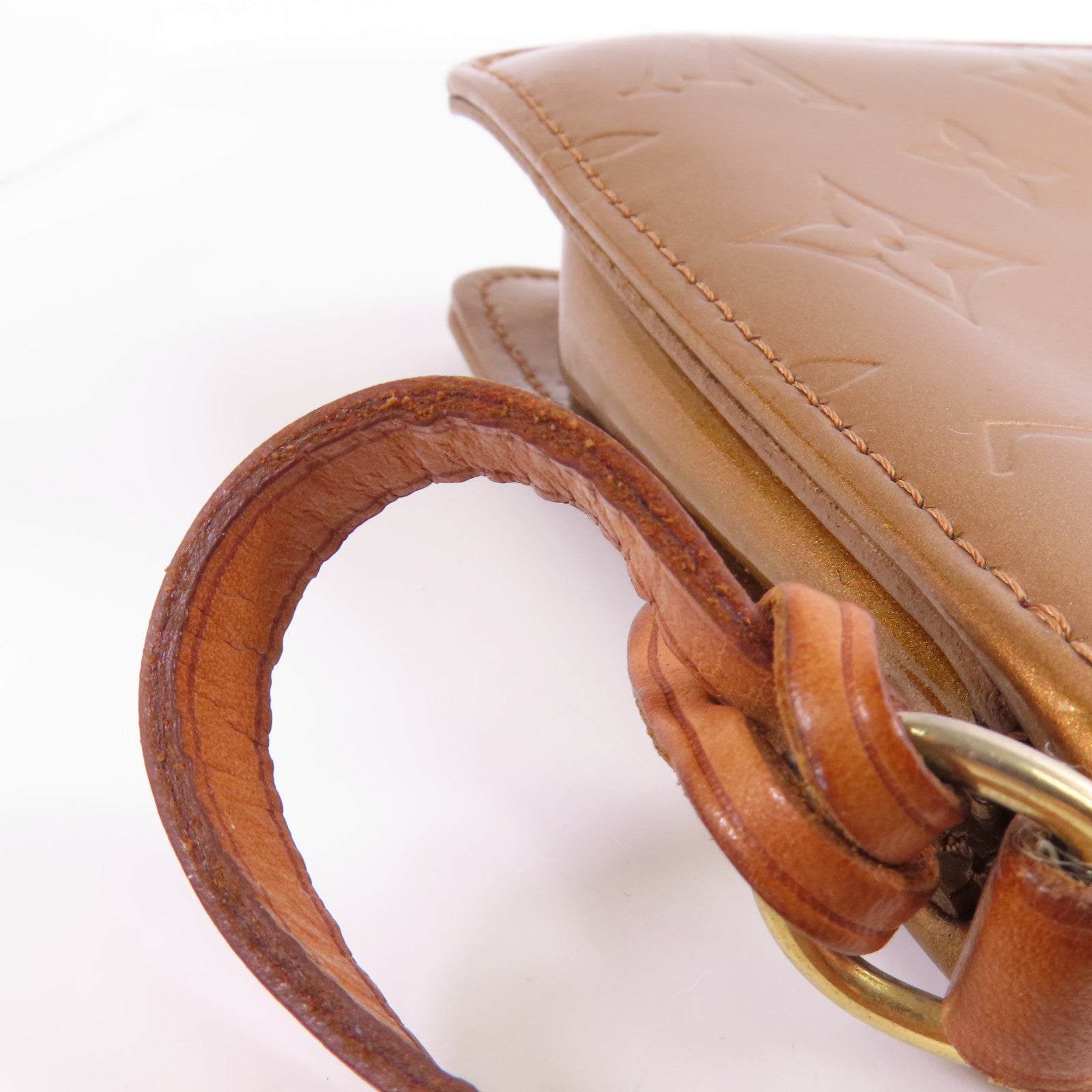 LOUIS VUITTON Vernis Monogram Venis Lexington Accessory Pouch金扣手挽袋