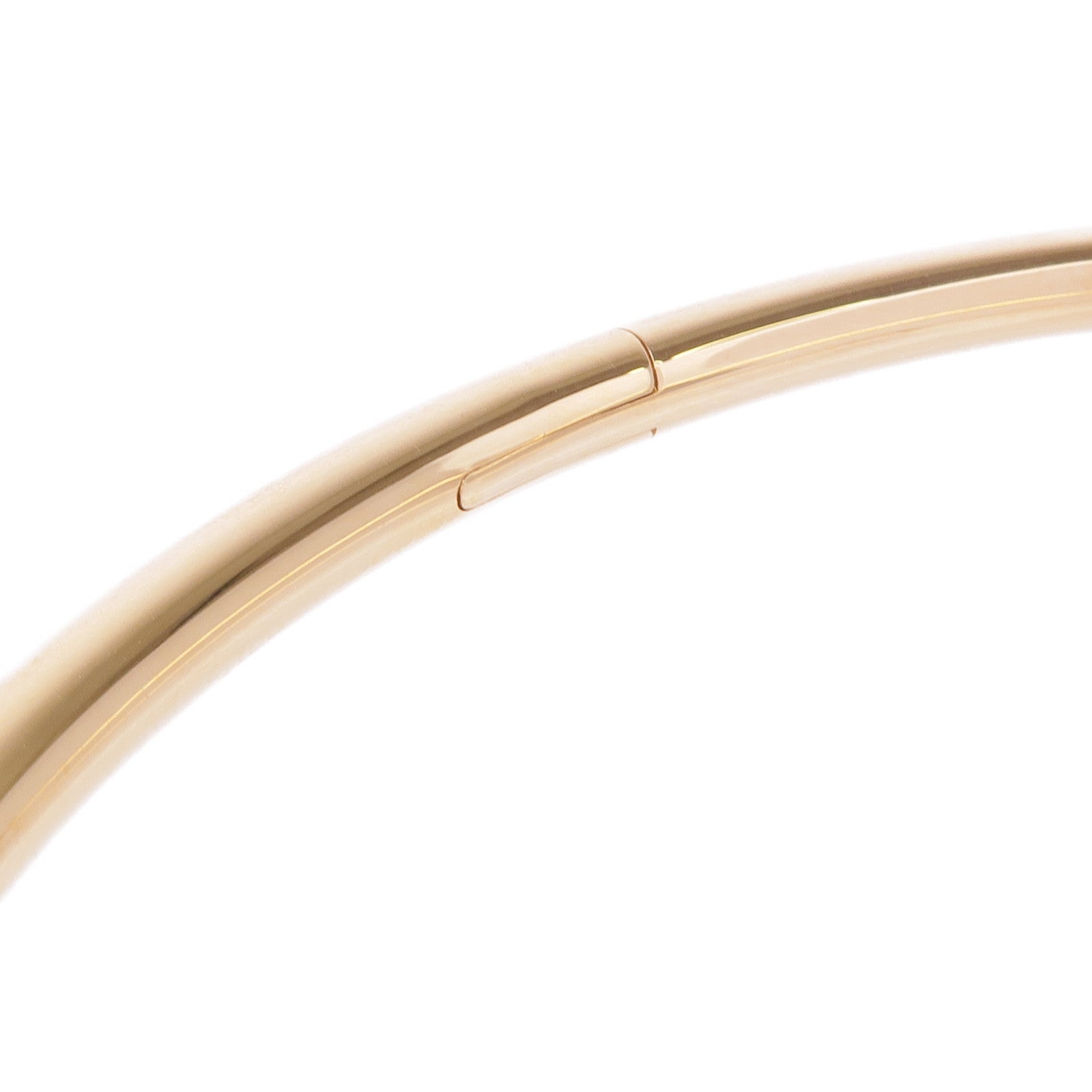 CARTIER 18K黃金Juste Un Clou鑽石手鐲Cartier#17