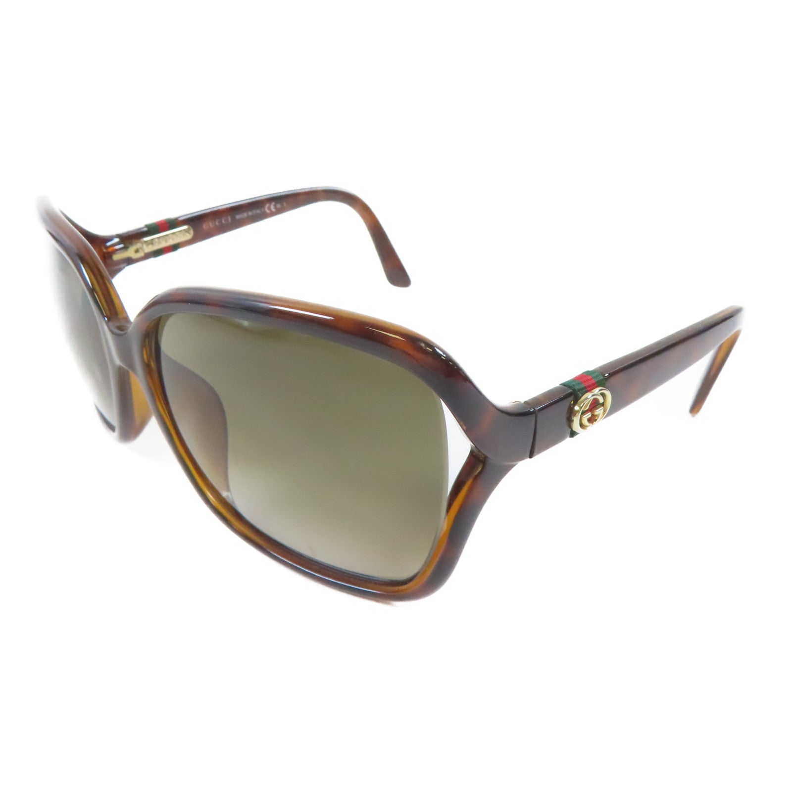 GUCCI PVC Sunglasses太陽眼鏡啡色