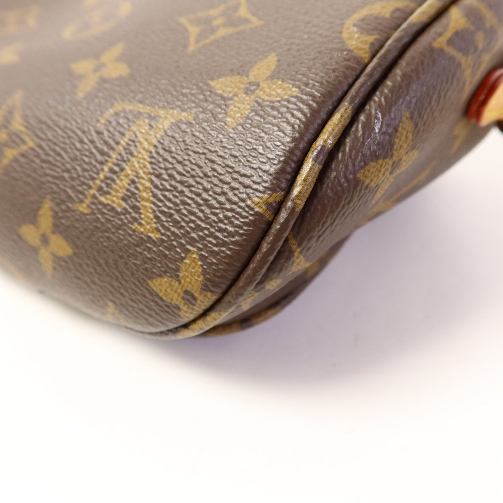 LOUIS VUITTON Monogram Mini Bumbag金扣手挽肩背兩用袋棕色