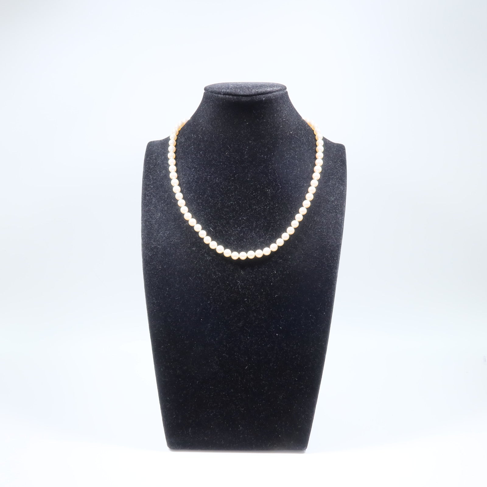 TIFFANY＆CO 18K黃金Signature Pearl Necklace珍珠項鍊