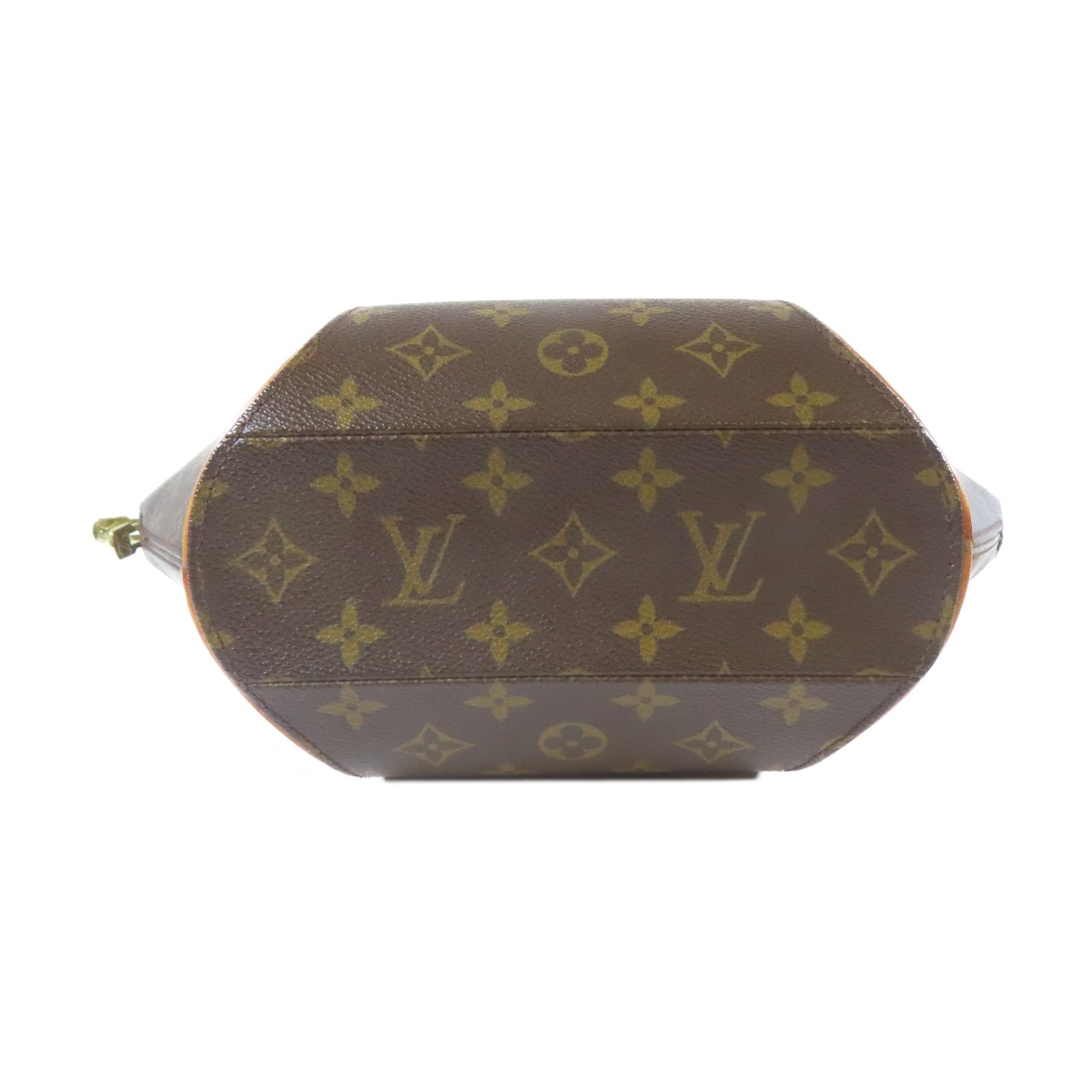 LOUIS VUITTON 【激減優惠】Monogram Elipse PM金扣手挽袋啡色