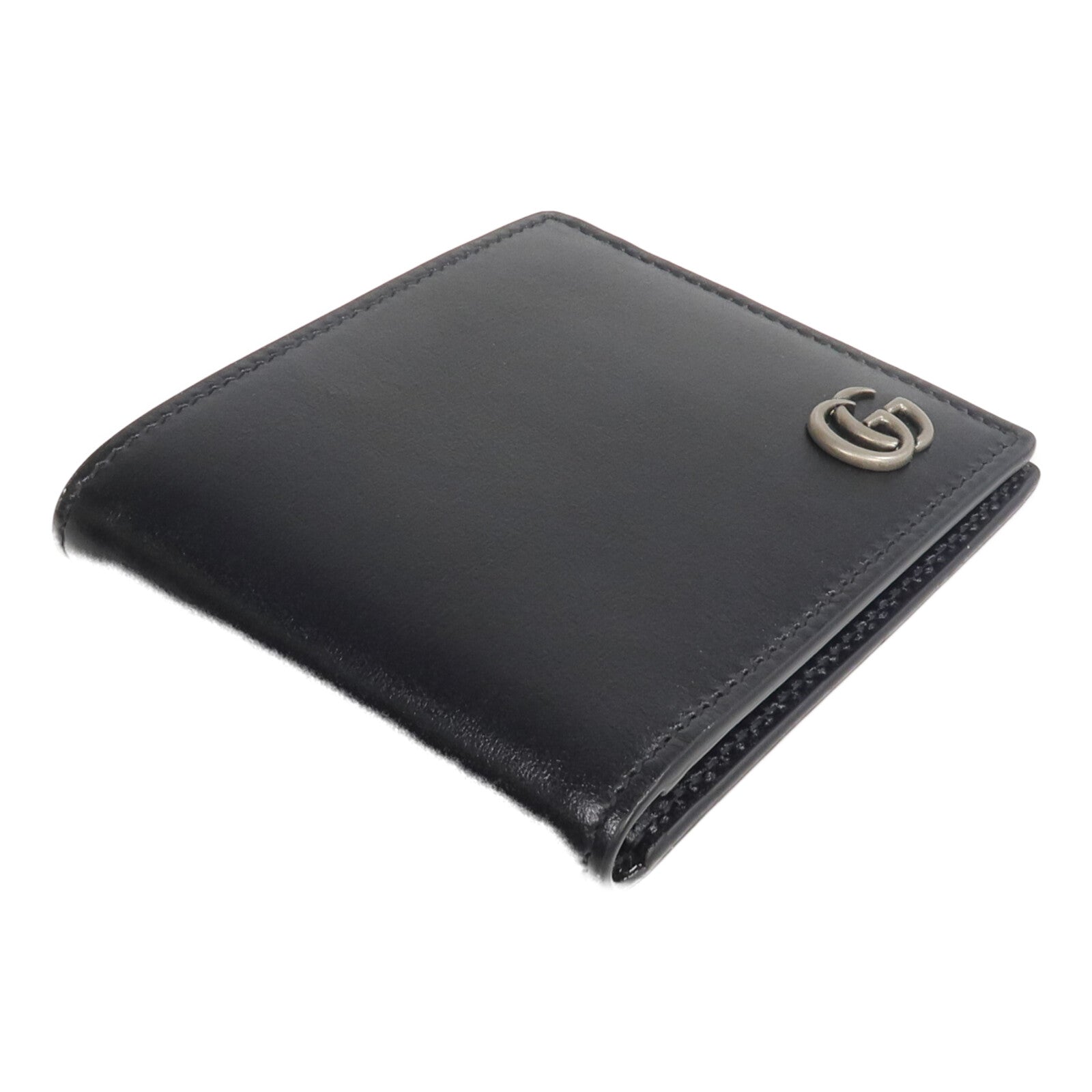 GUCCI 牛皮皮革GG Marmont Bi-foid Wallet錢包
