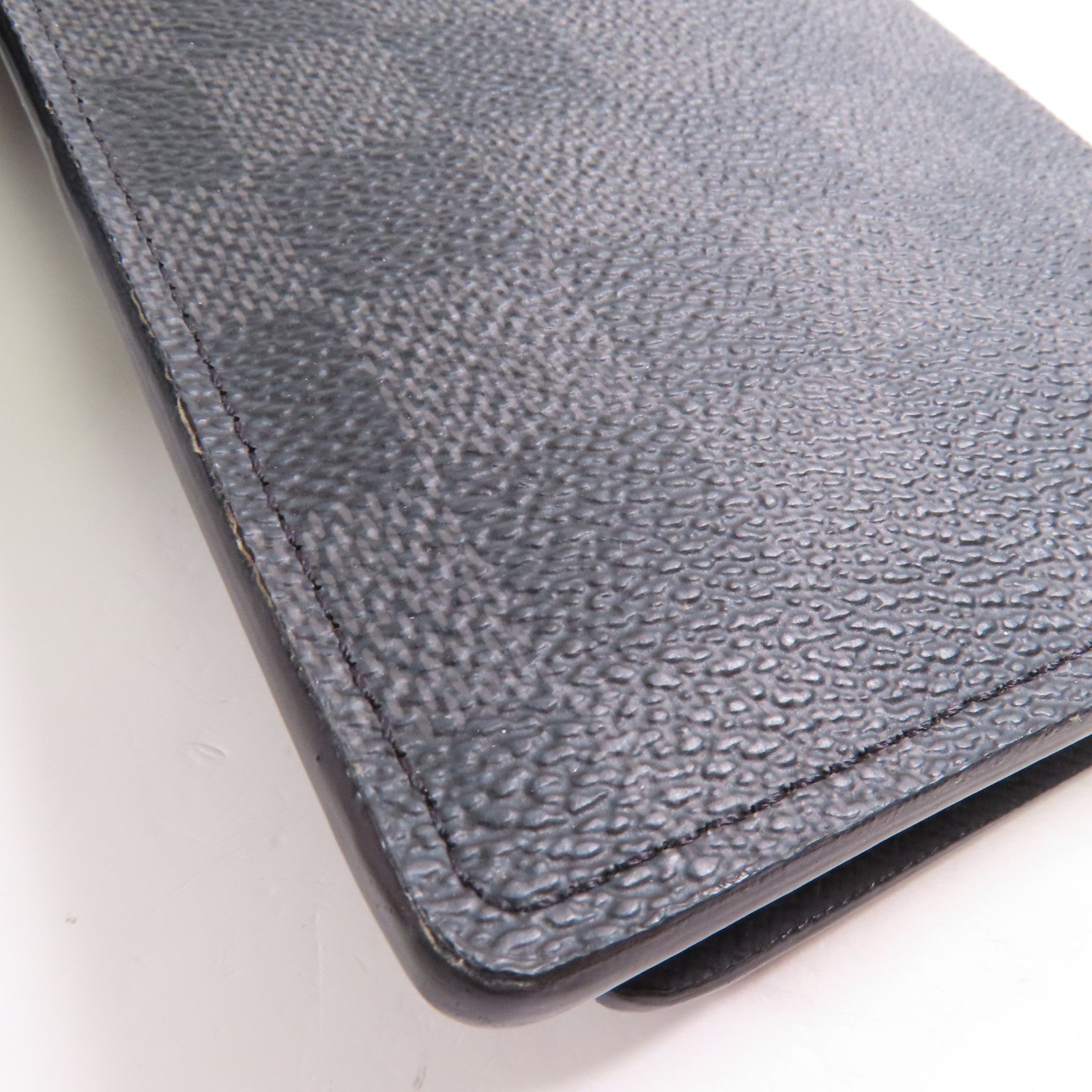 LOUIS VUITTON Damier Graphite Brazza長錢包