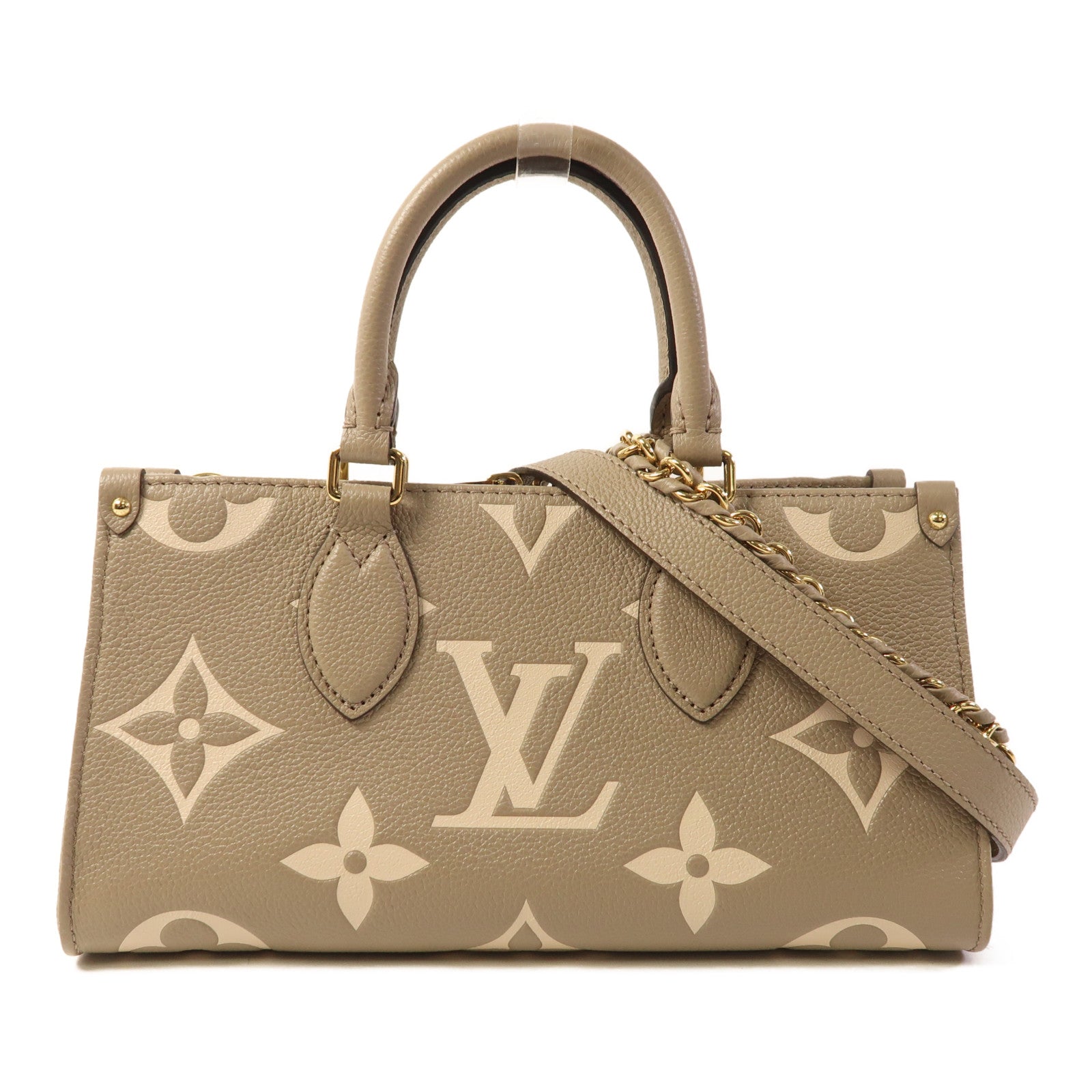 LOUIS VUITTON Monogram Empreinte On The Go East West金扣手挽肩背兩用袋