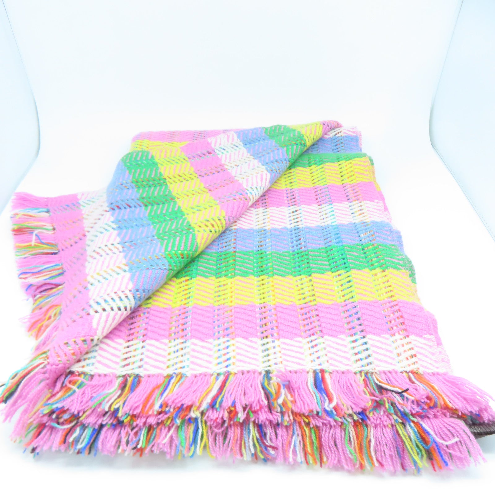 HERMES 【激減優惠】羊絨Scarf圍巾彩色