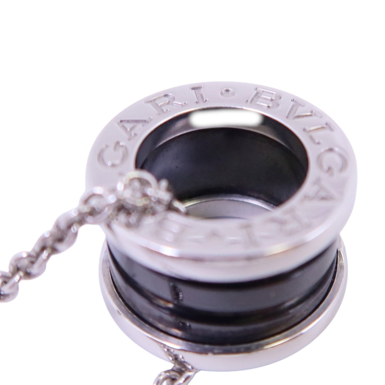 BVLGARI 925純銀/琺瑯Save The Children Necklace銀扣項鏈