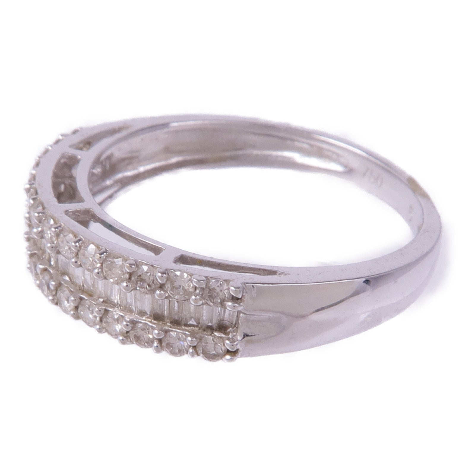 JEWELRY 18K白金Diamond Ring鑽石戒指US#6.75