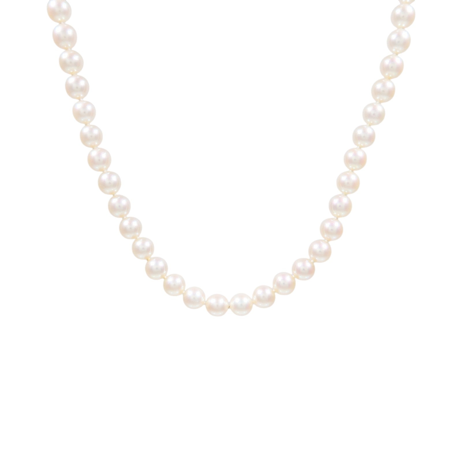 TIFFANY＆CO 18K黃金Signature Pearl Necklace珍珠項鍊