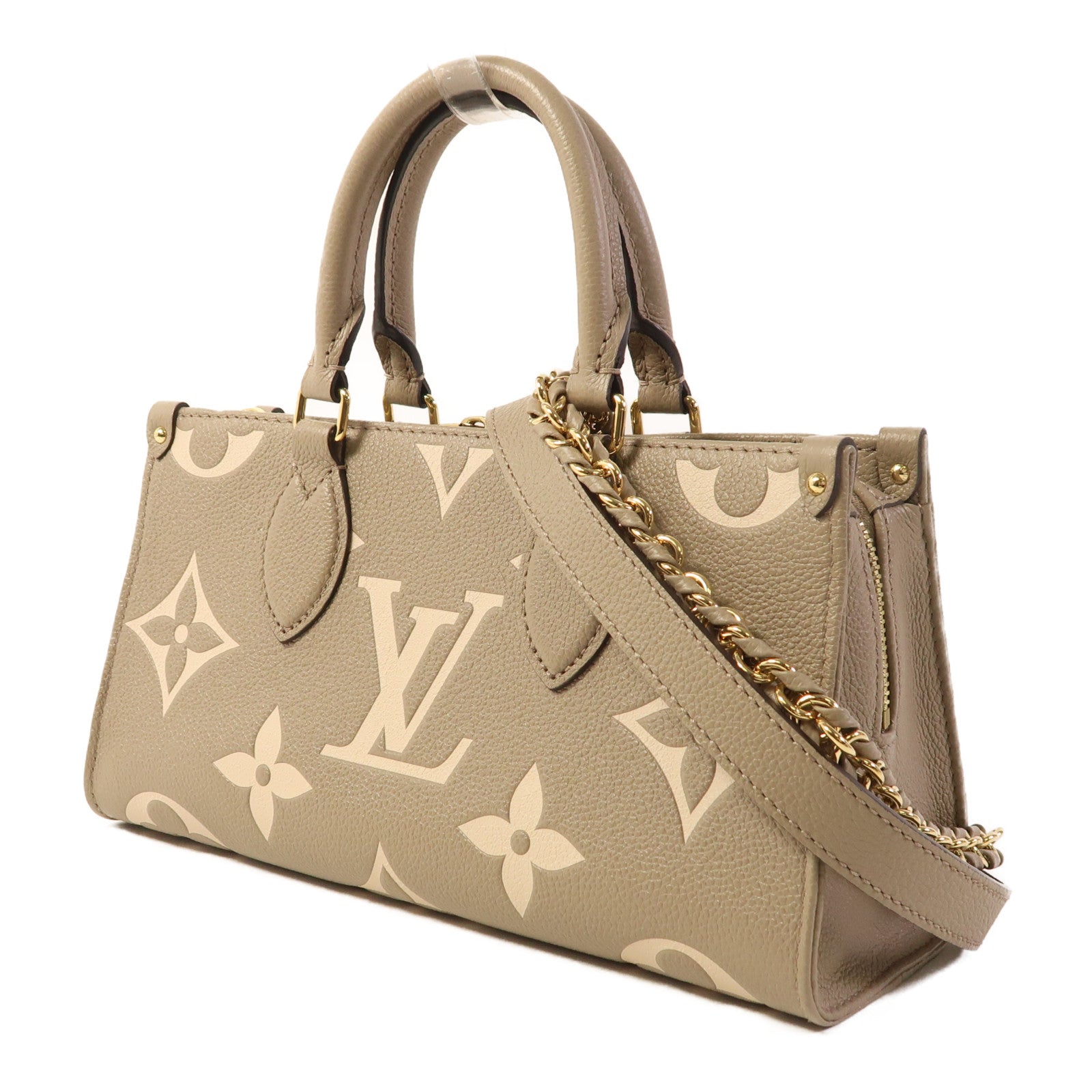 LOUIS VUITTON Monogram Empreinte On The Go East West金扣手挽肩背兩用袋
