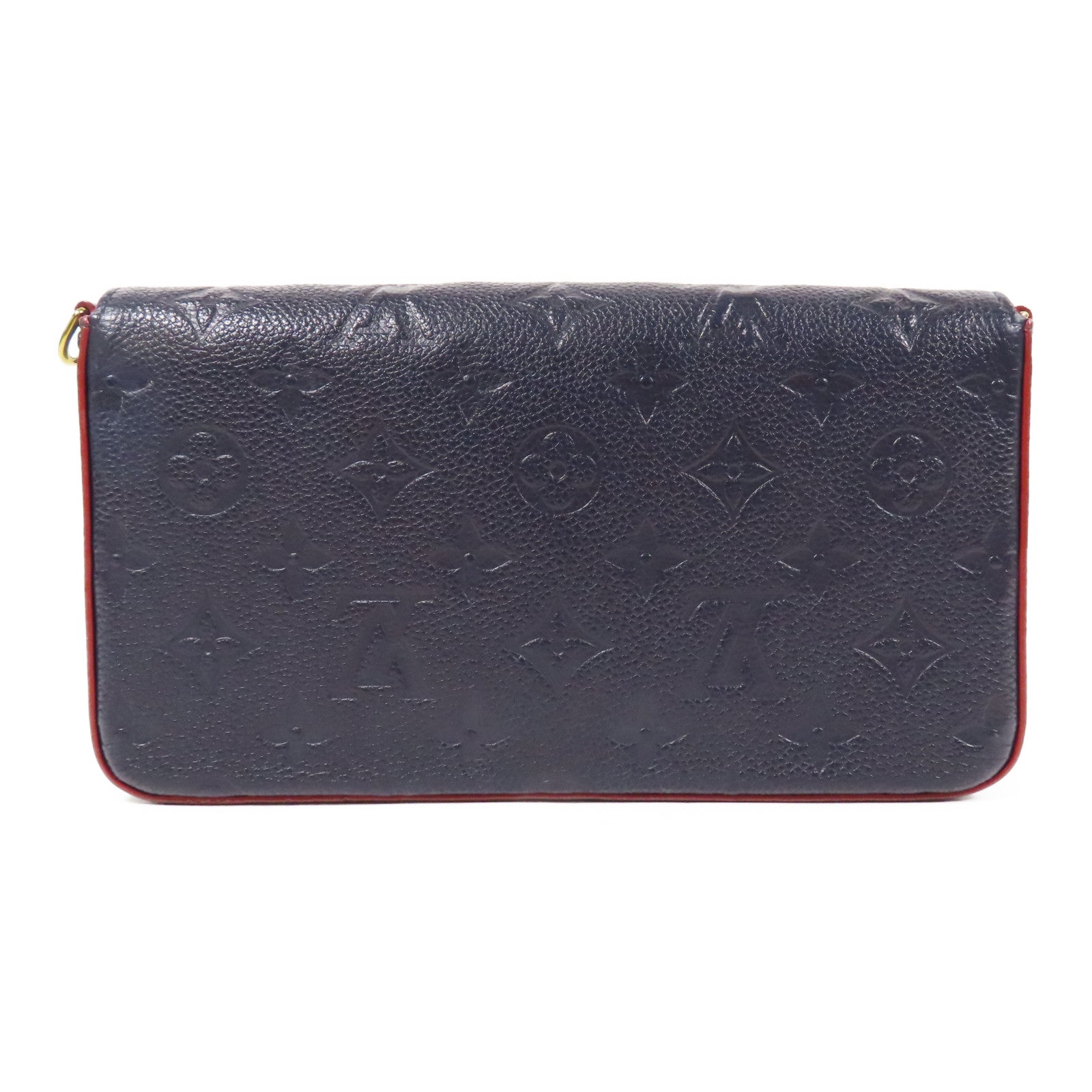 LOUIS VUITTON Monogram Empreinte Pochette Felicie金扣肩背袋