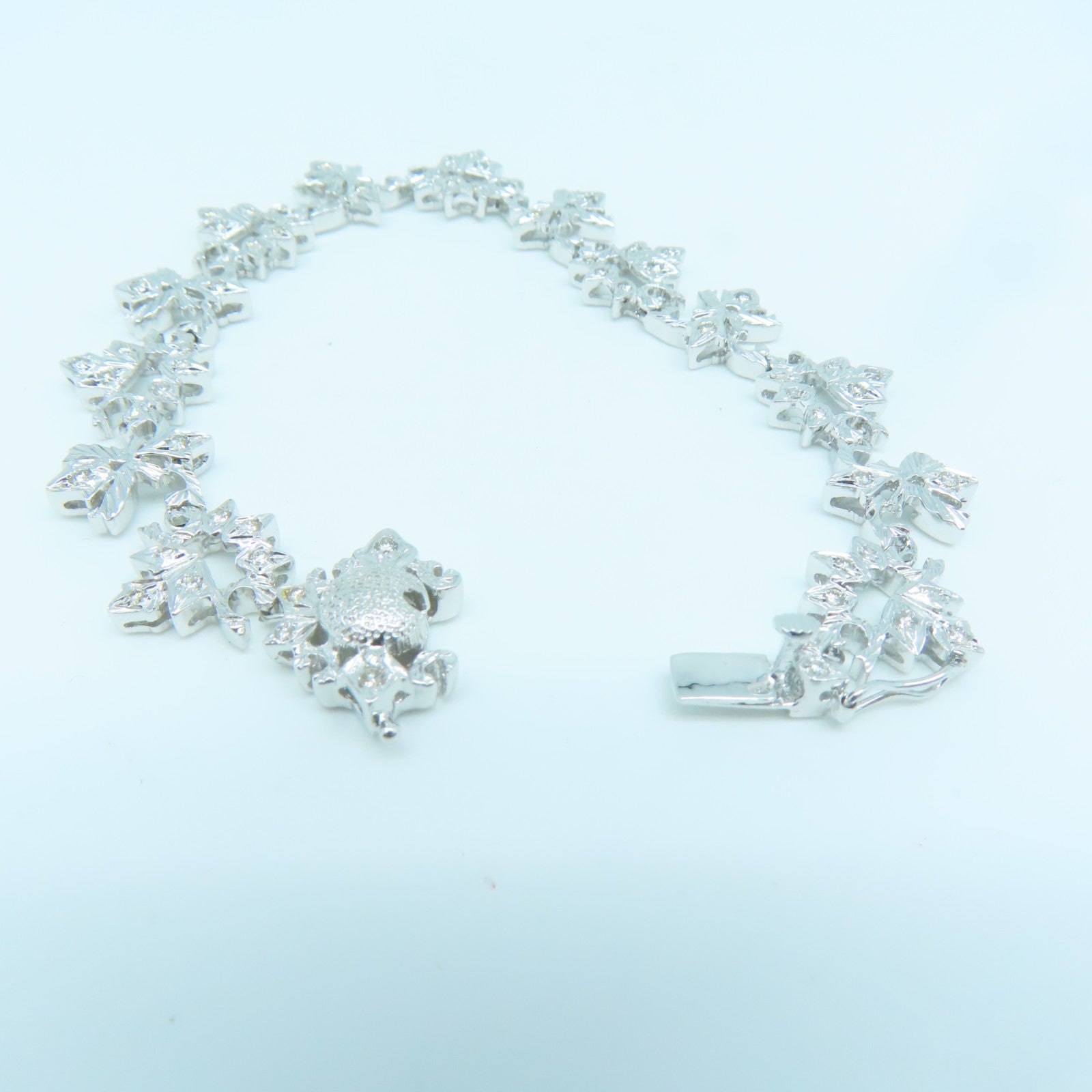 JEWELRY 【激減優惠】18K白金Diamond Bracelet 0.067ct鑽石手鏈