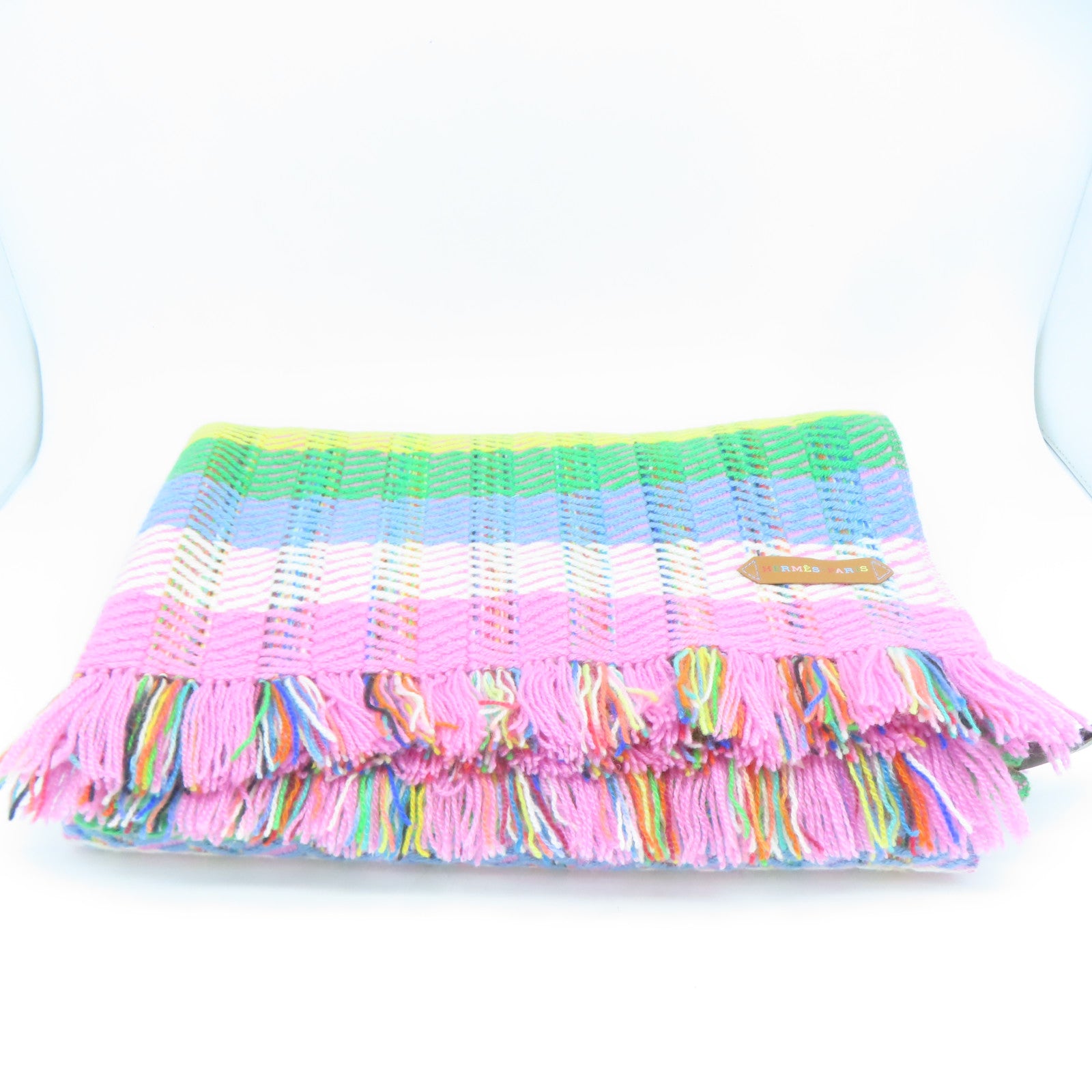 HERMES 【激減優惠】羊絨Scarf圍巾彩色