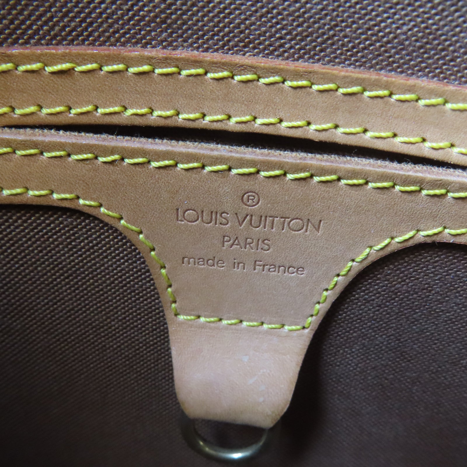 LOUIS VUITTON 【激減優惠】Monogram Elipse PM金扣手挽袋啡色