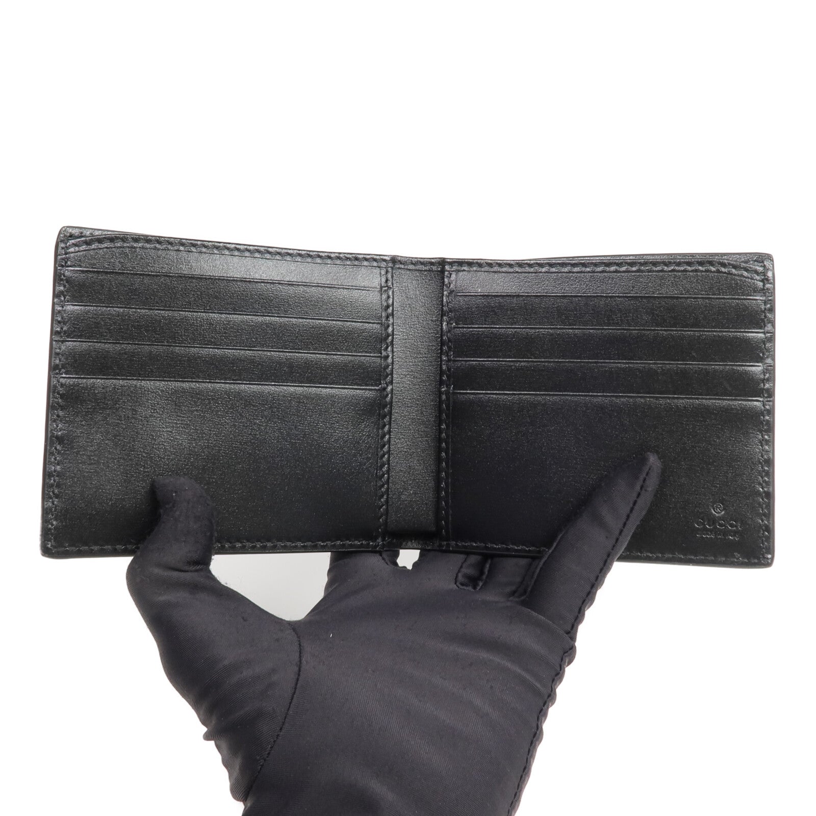 GUCCI 牛皮皮革GG Marmont Bi-foid Wallet錢包