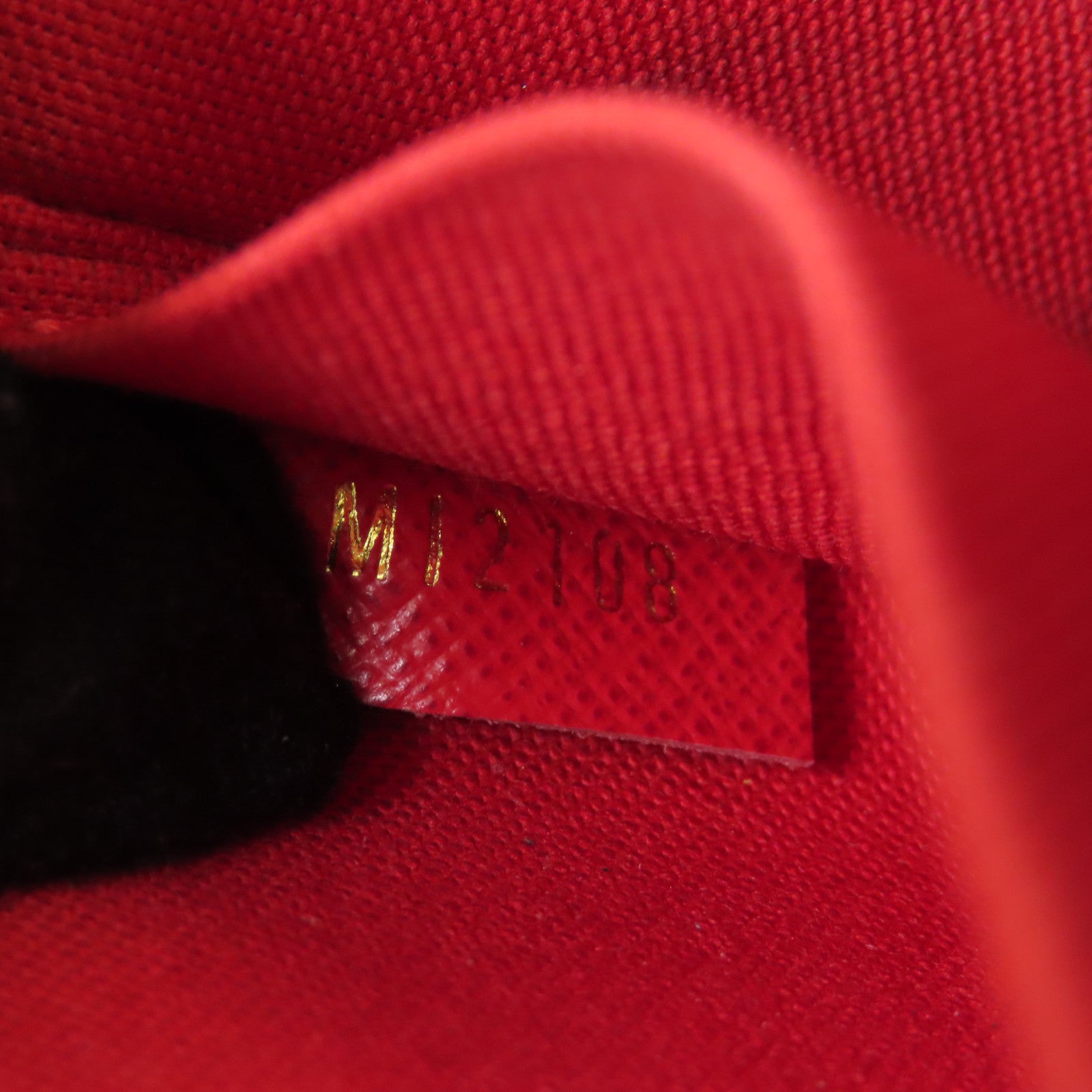 LOUIS VUITTON LV GHW Felicie Pochette Chain Shoulder Bag N63032 Damier Brown