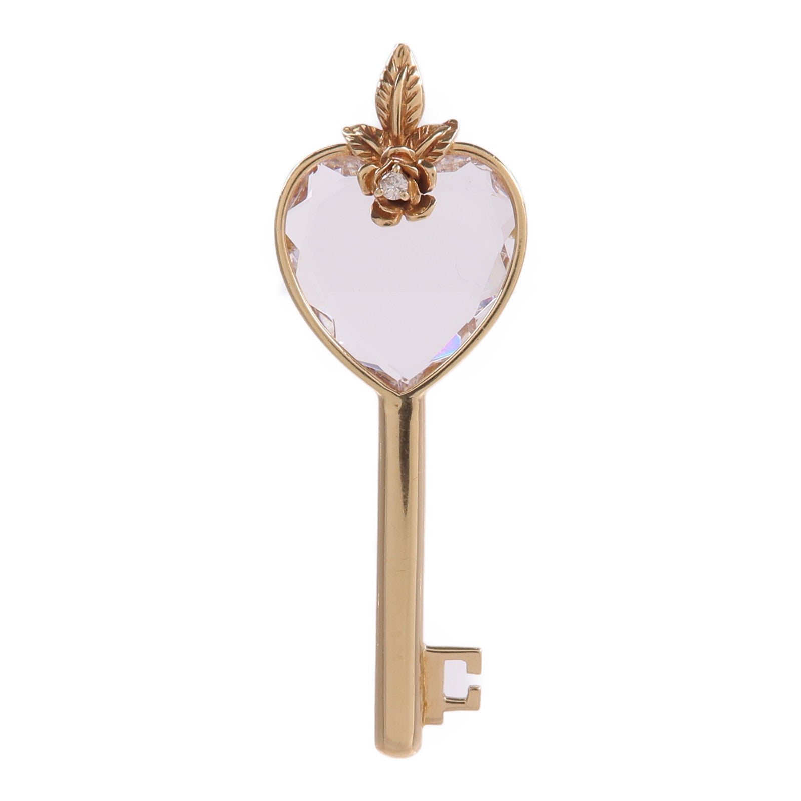 JEWELRY 14K黃金Diamond Pendant Top鑽石吊墜