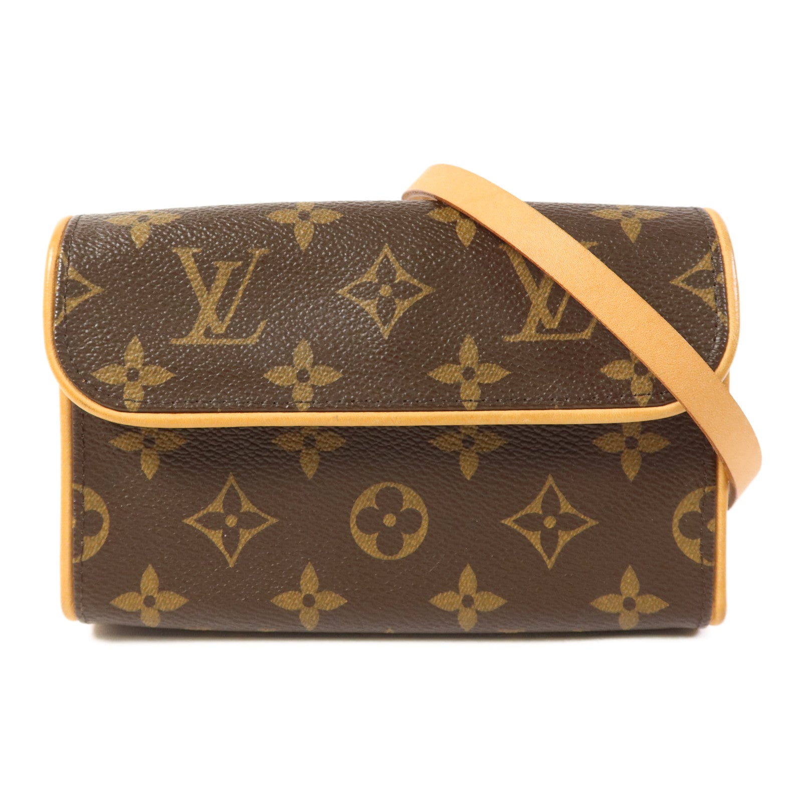 LOUIS VUITTON Monogram Pochette Twin PM金扣肩背袋
