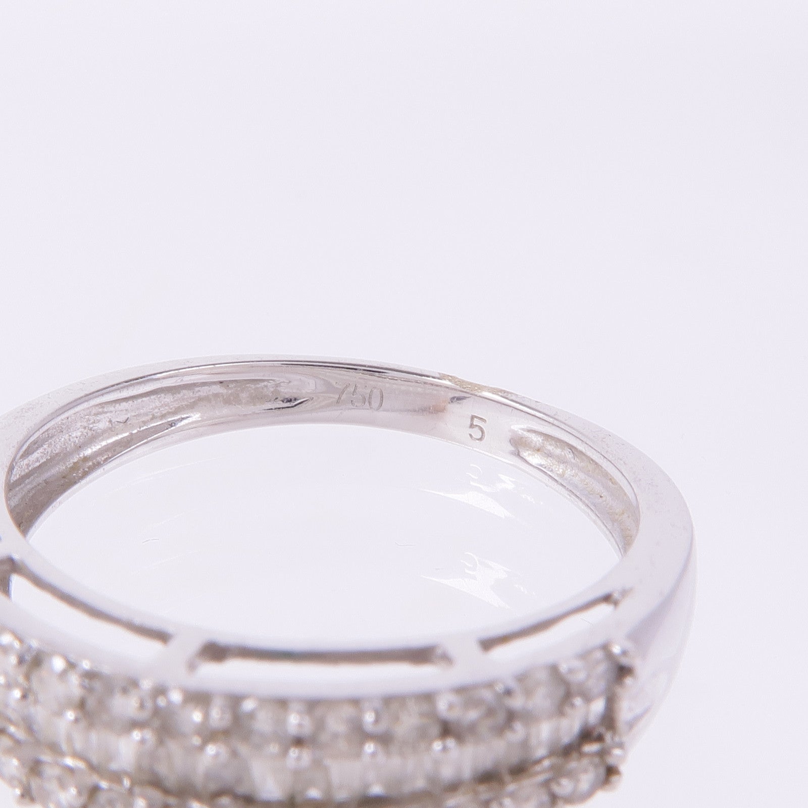 JEWELRY 18K白金Diamond Ring鑽石戒指US#6.75