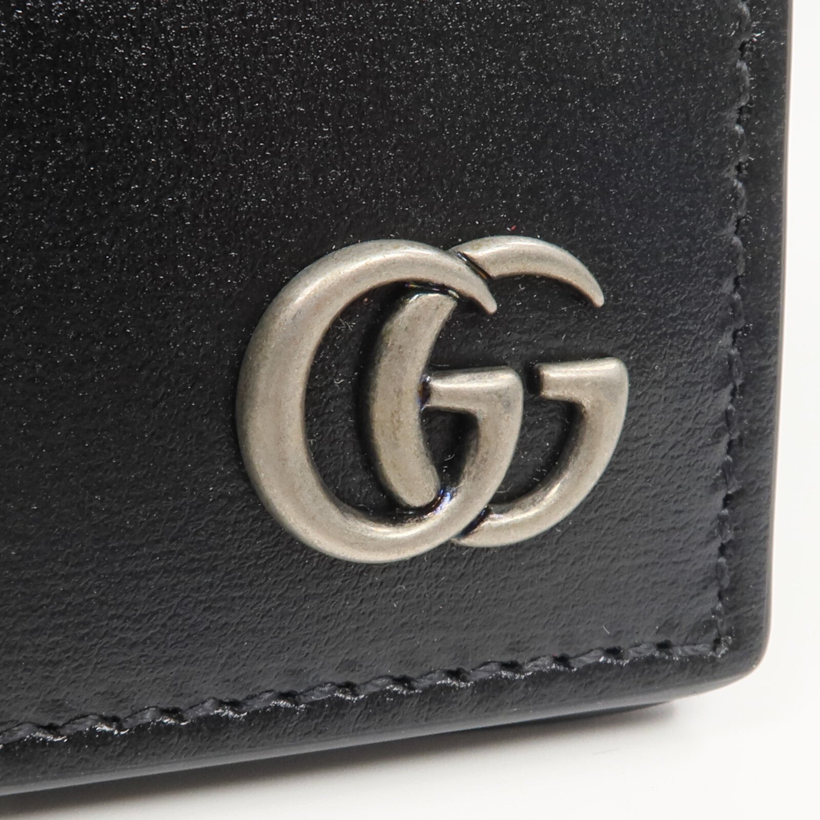 GUCCI 牛皮皮革GG Marmont Bi-foid Wallet錢包