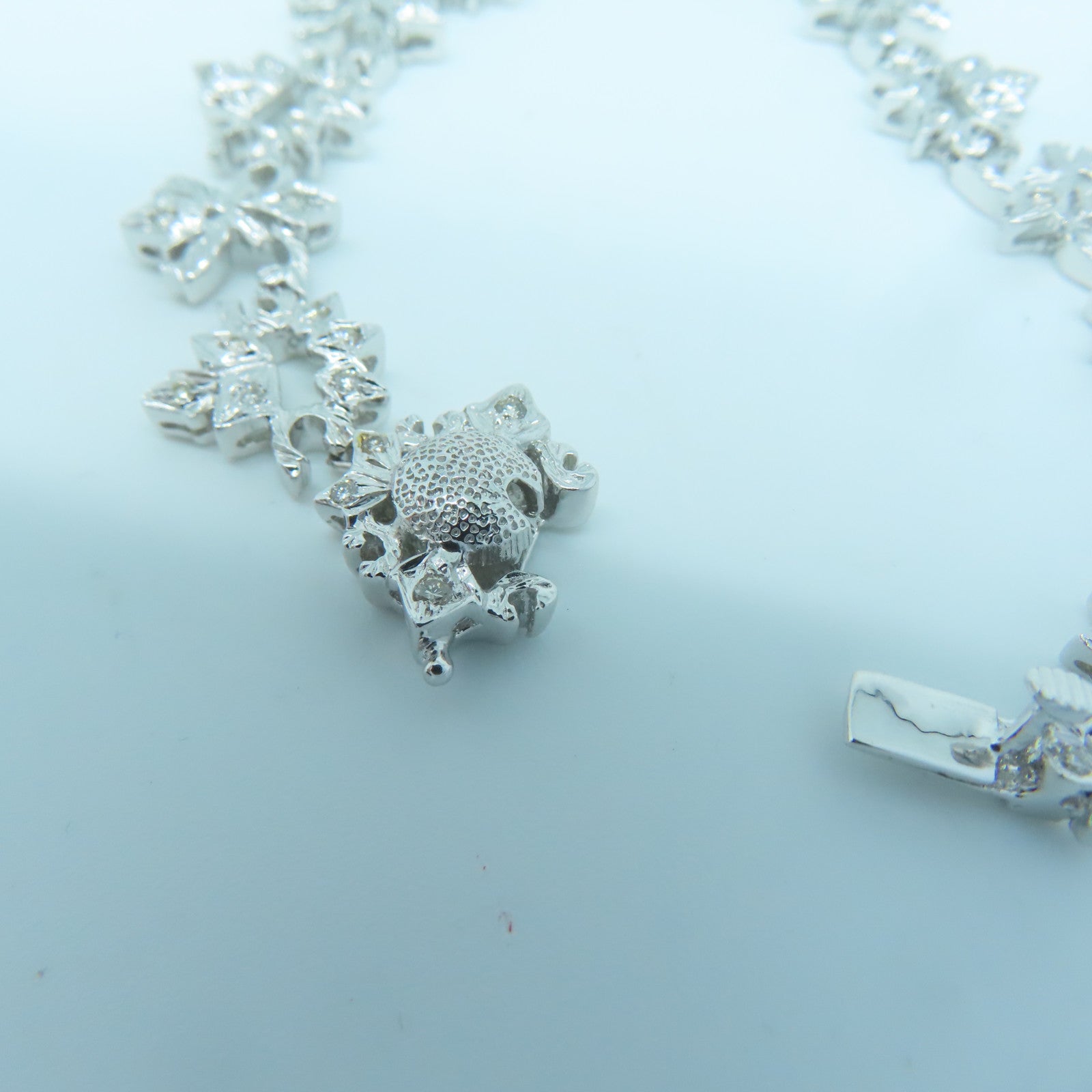 JEWELRY 【激減優惠】18K白金Diamond Bracelet 0.067ct鑽石手鏈