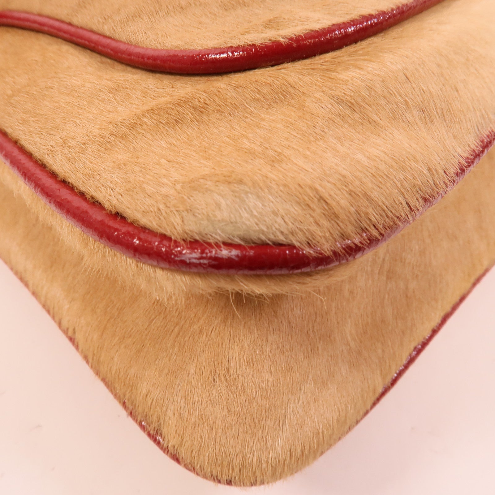 Miu Miu 馬毛/皮革Shoulder Bag肩背袋
