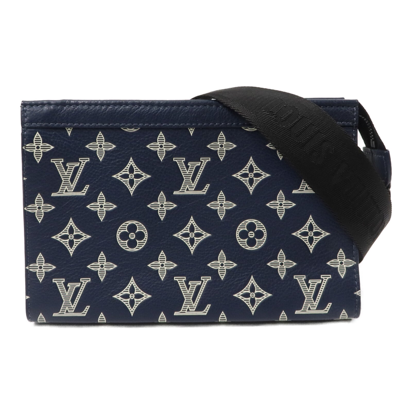 LOUIS VUITTON Monogram Shadow Gaston Wearable Wallet肩背袋