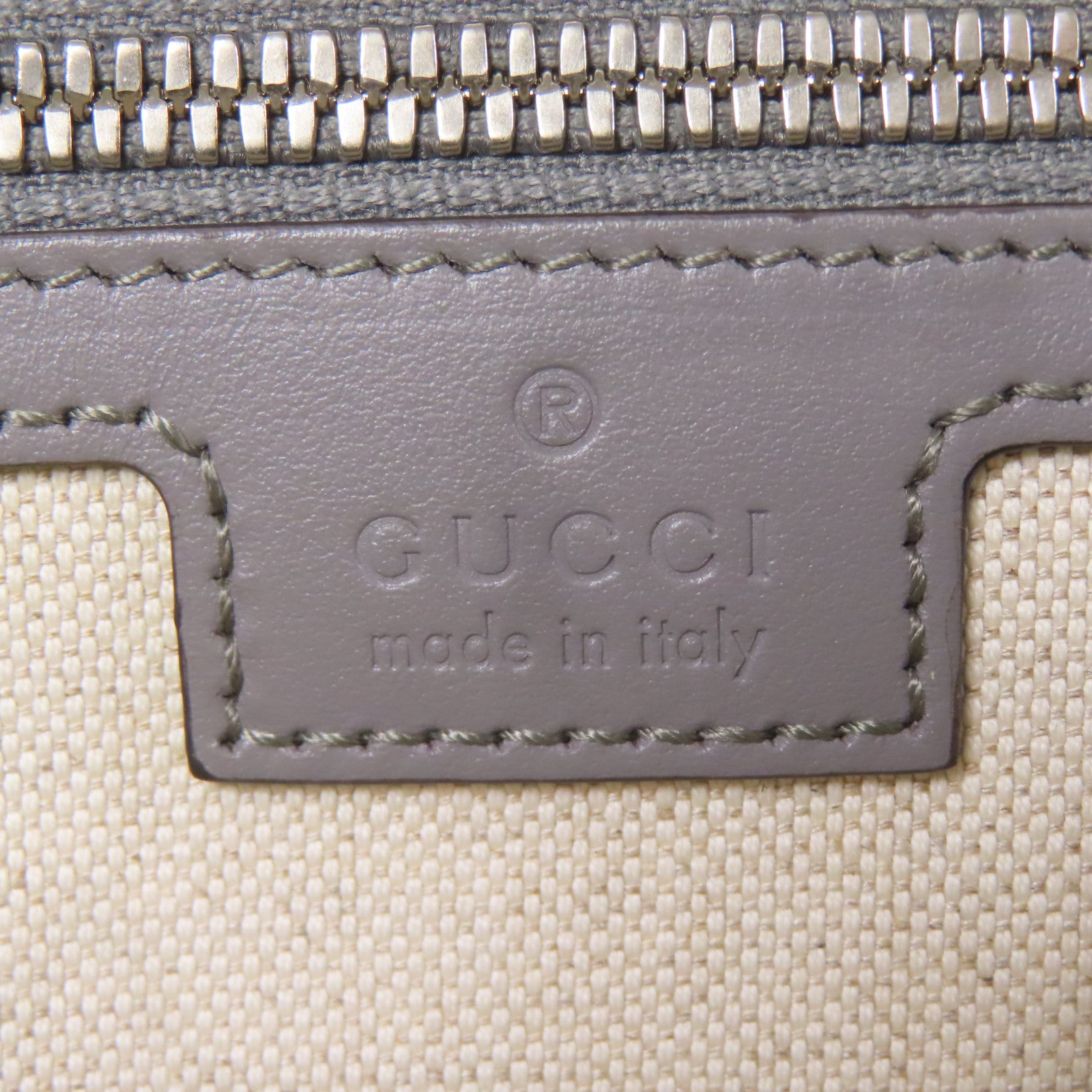 GUCCI 皮革Shoulder Bag銀扣肩背袋