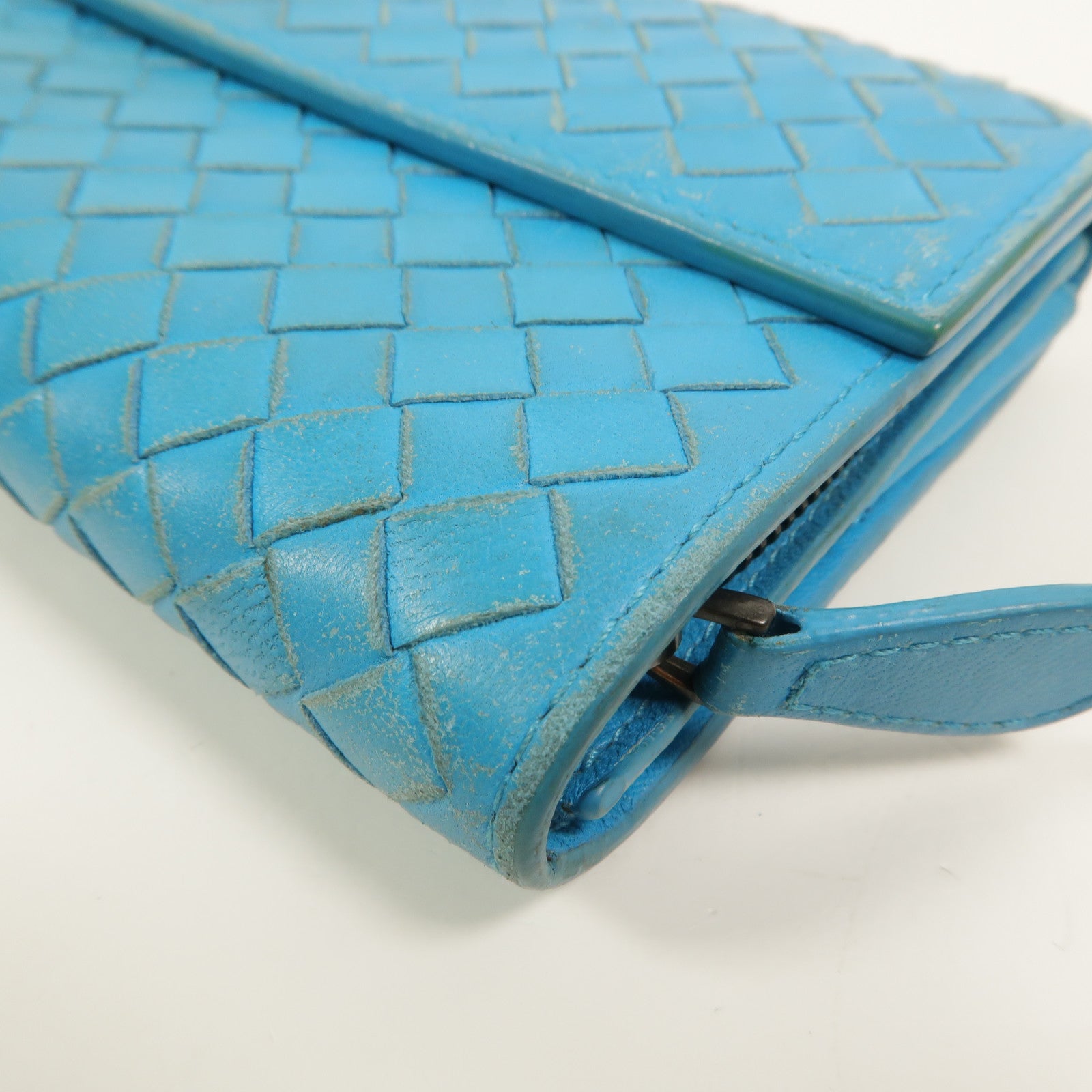 BOTTEGA VENETA 羊皮皮革Long Wallet長錢包