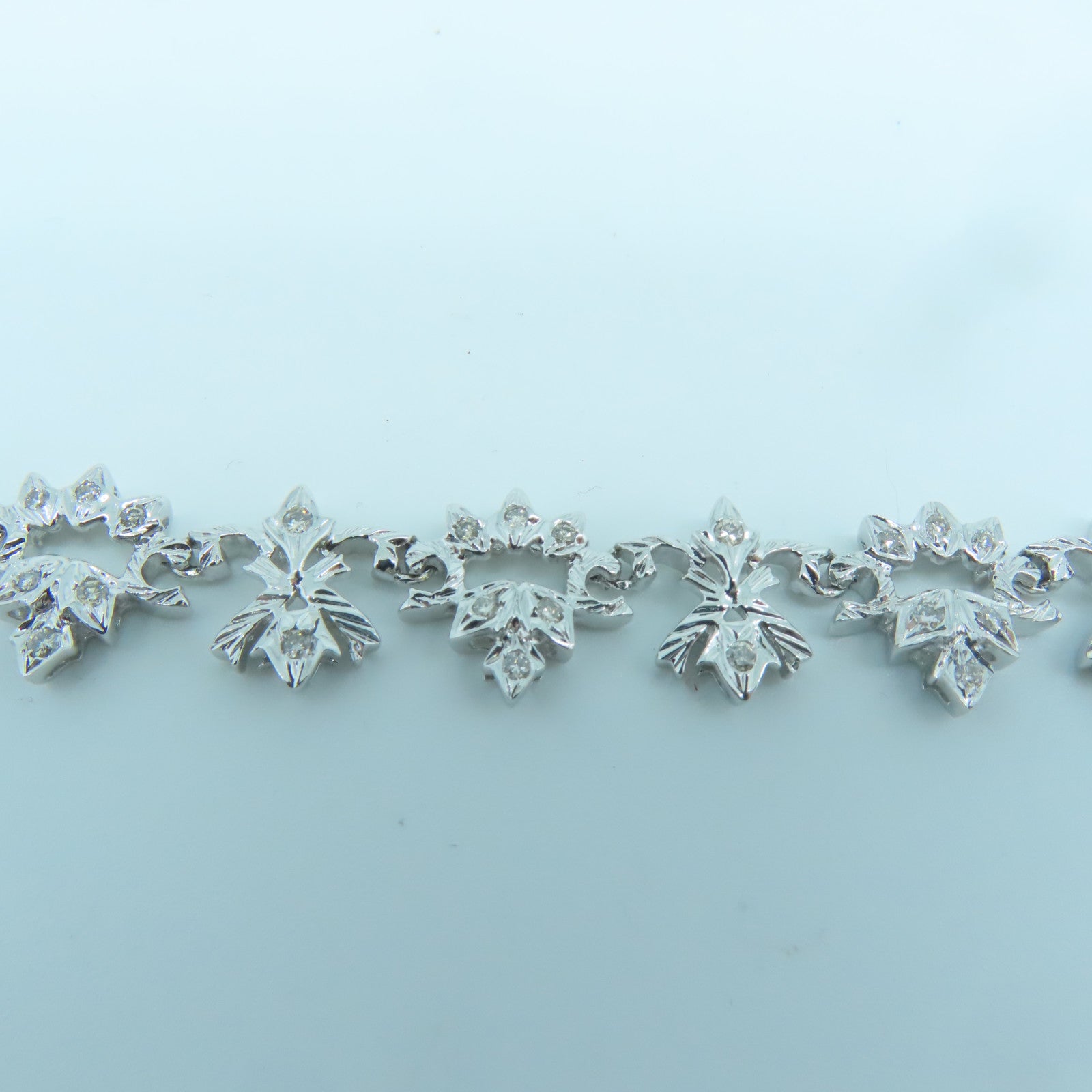 JEWELRY 【激減優惠】18K白金Diamond Bracelet 0.067ct鑽石手鏈