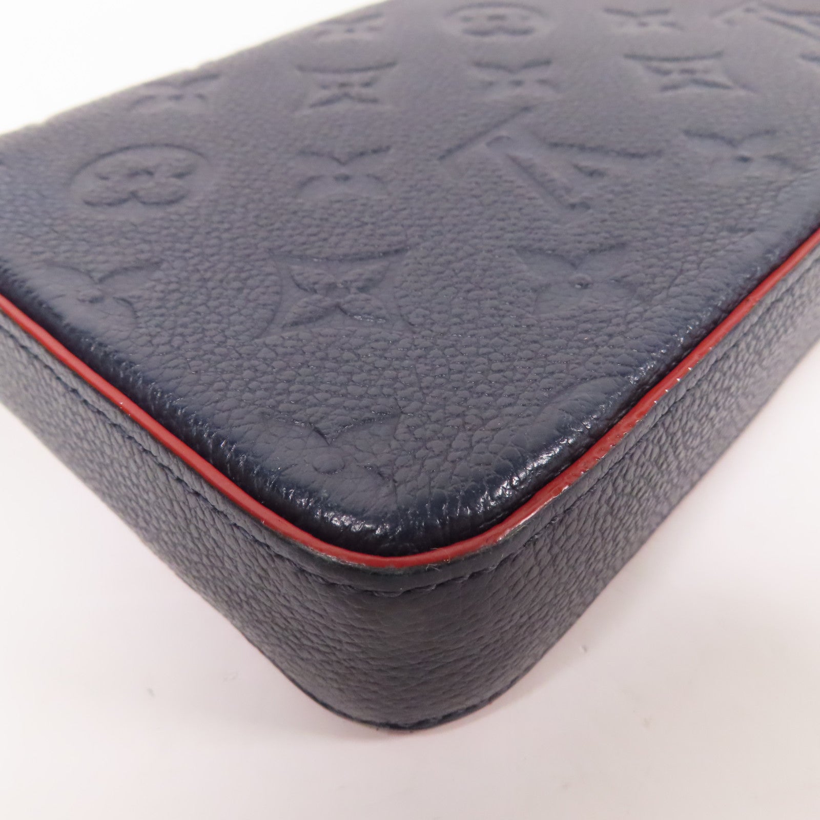 LOUIS VUITTON Monogram Empreinte Pochette Felicie金扣肩背袋