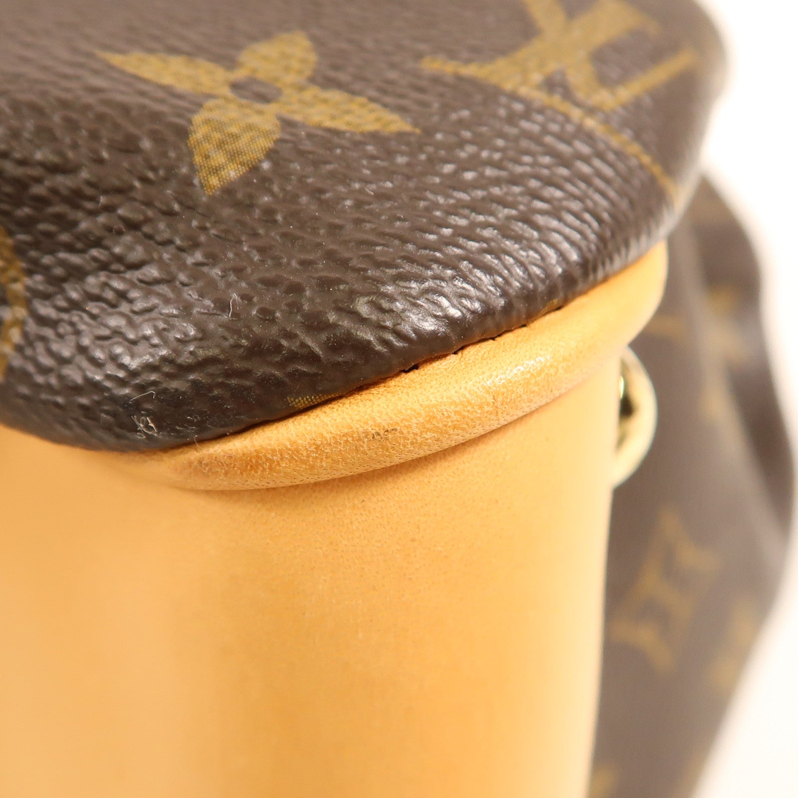 LOUIS VUITTON Monogram Boetie PM Hand Bag金扣手挽袋